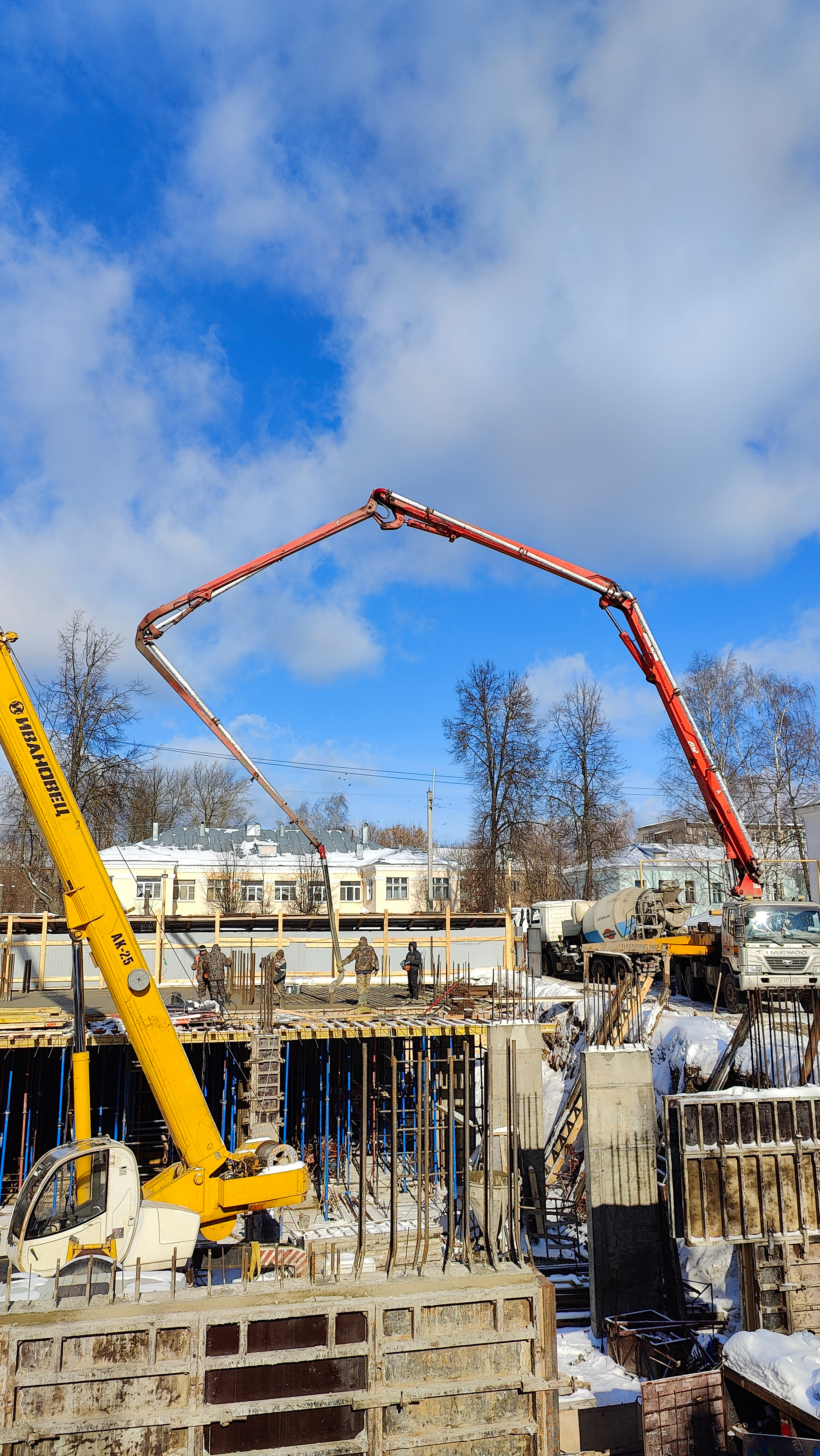 Поставка бетона на ЖК Модерн. АО Железобетон — Бетон и ЖБИ в Иваново и Ивановской области