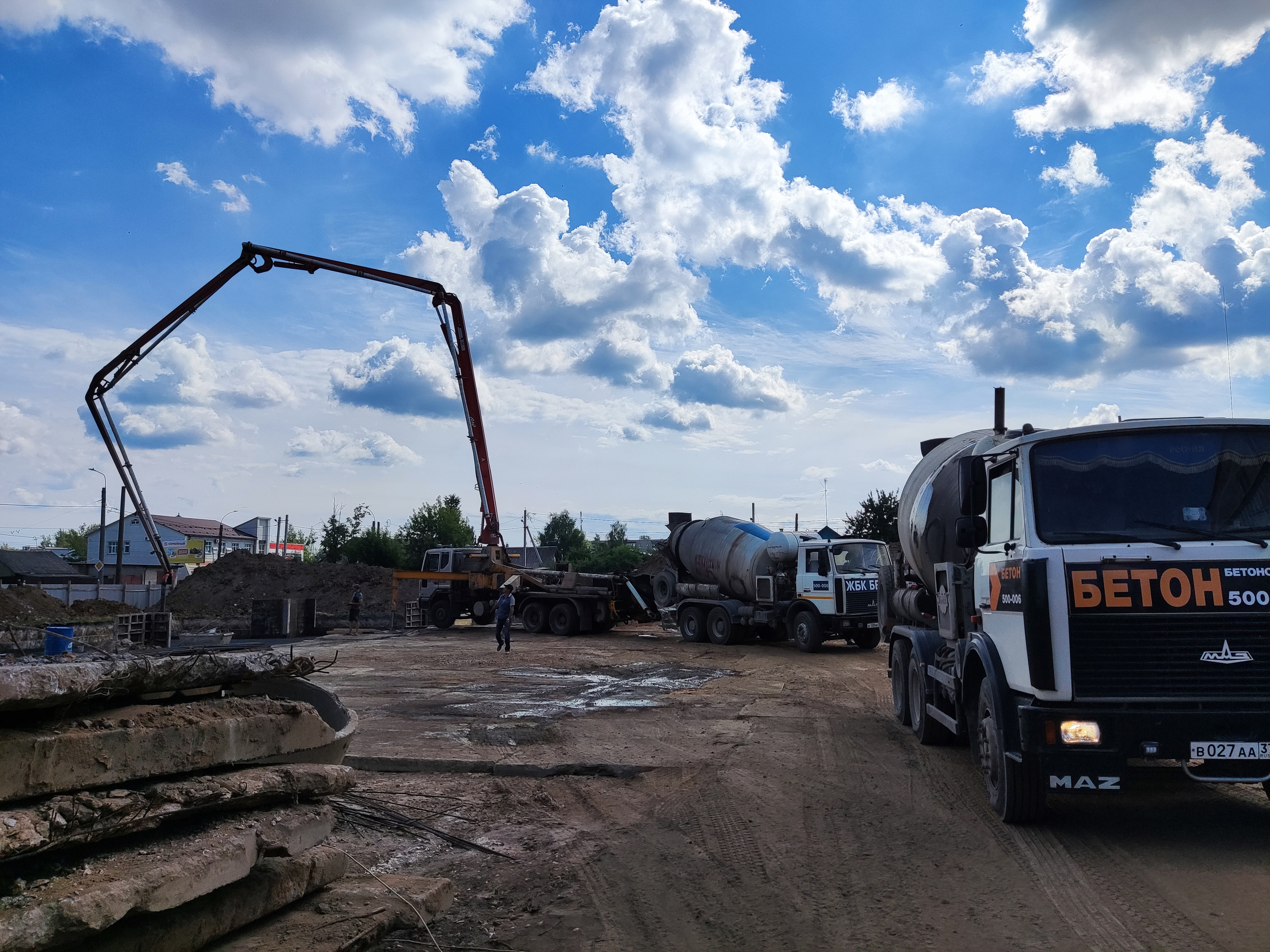 Строительство на проспекте Текстильщиков. АО Железобетон — Бетон и ЖБИ в Иваново и Ивановской области