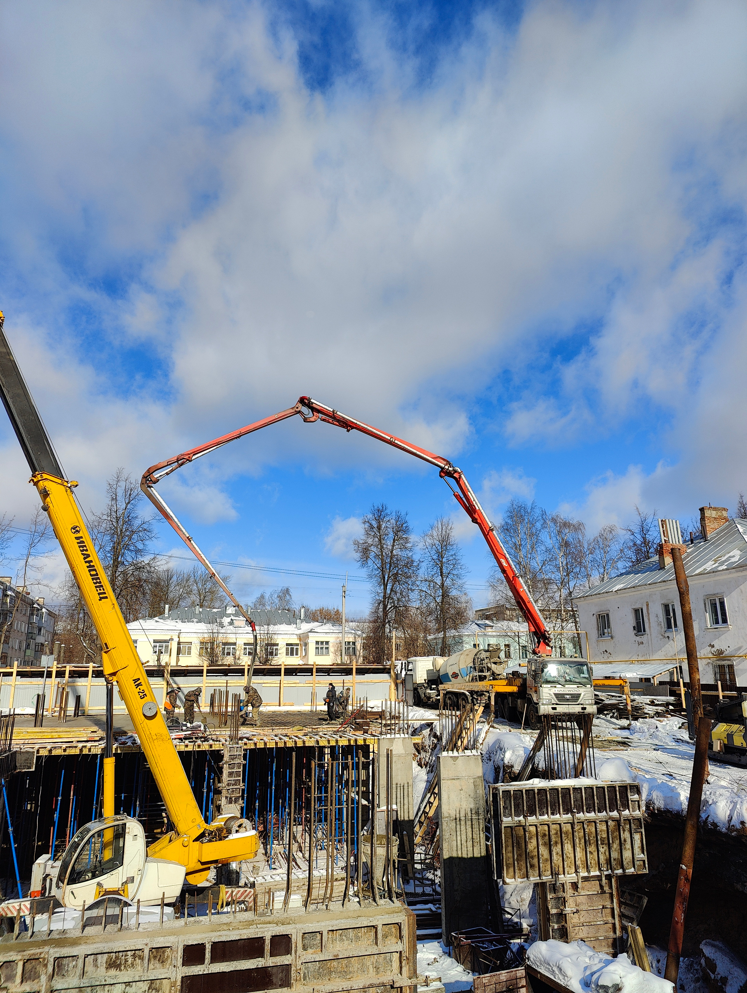 Поставка бетона на ЖК Модерн. АО Железобетон — Бетон и ЖБИ в Иваново и Ивановской области