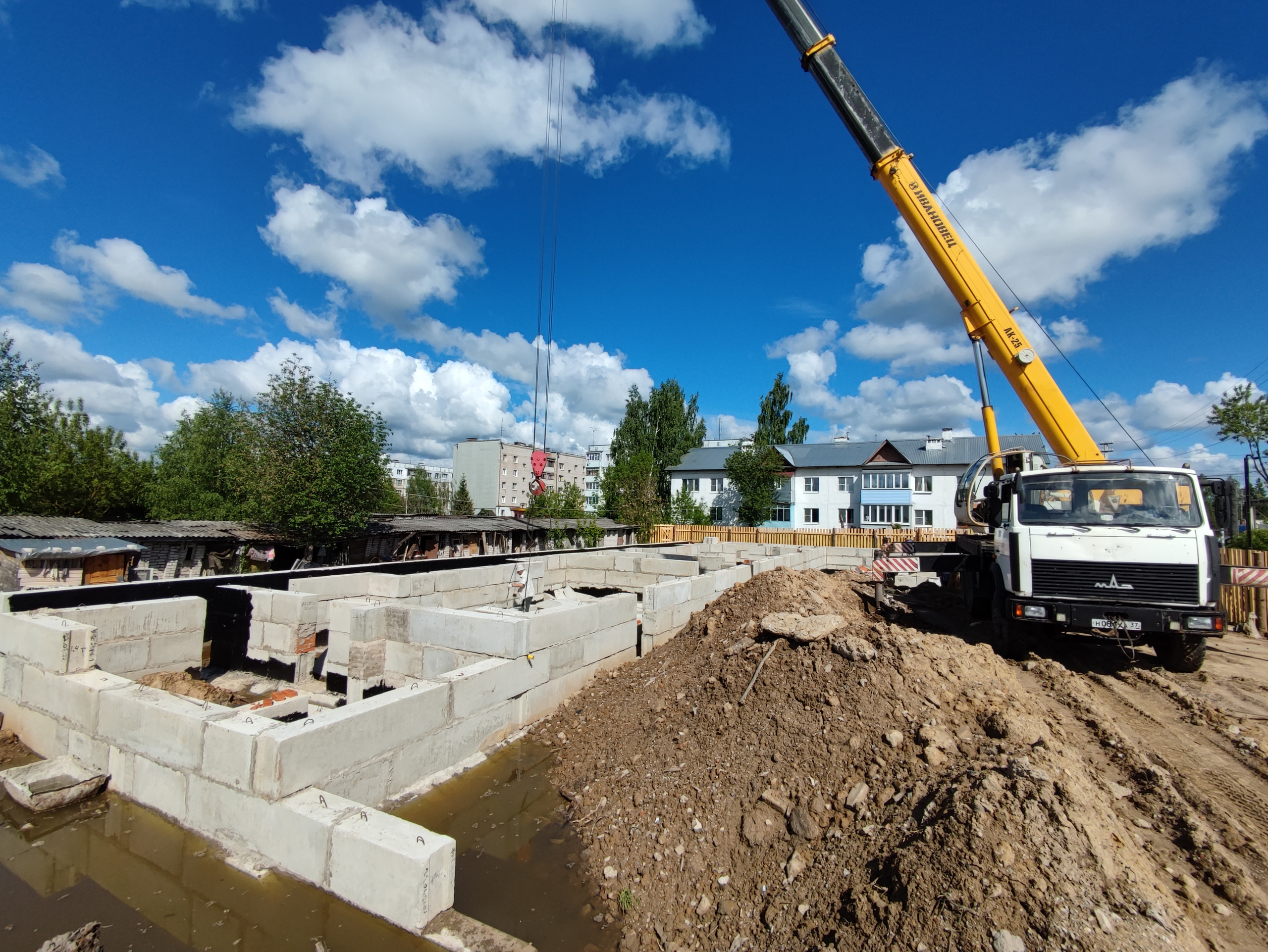 Поставка бетона на жилые дома в Ново-Талицах. АО Железобетон — Бетон и ЖБИ в Иваново и Ивановской области