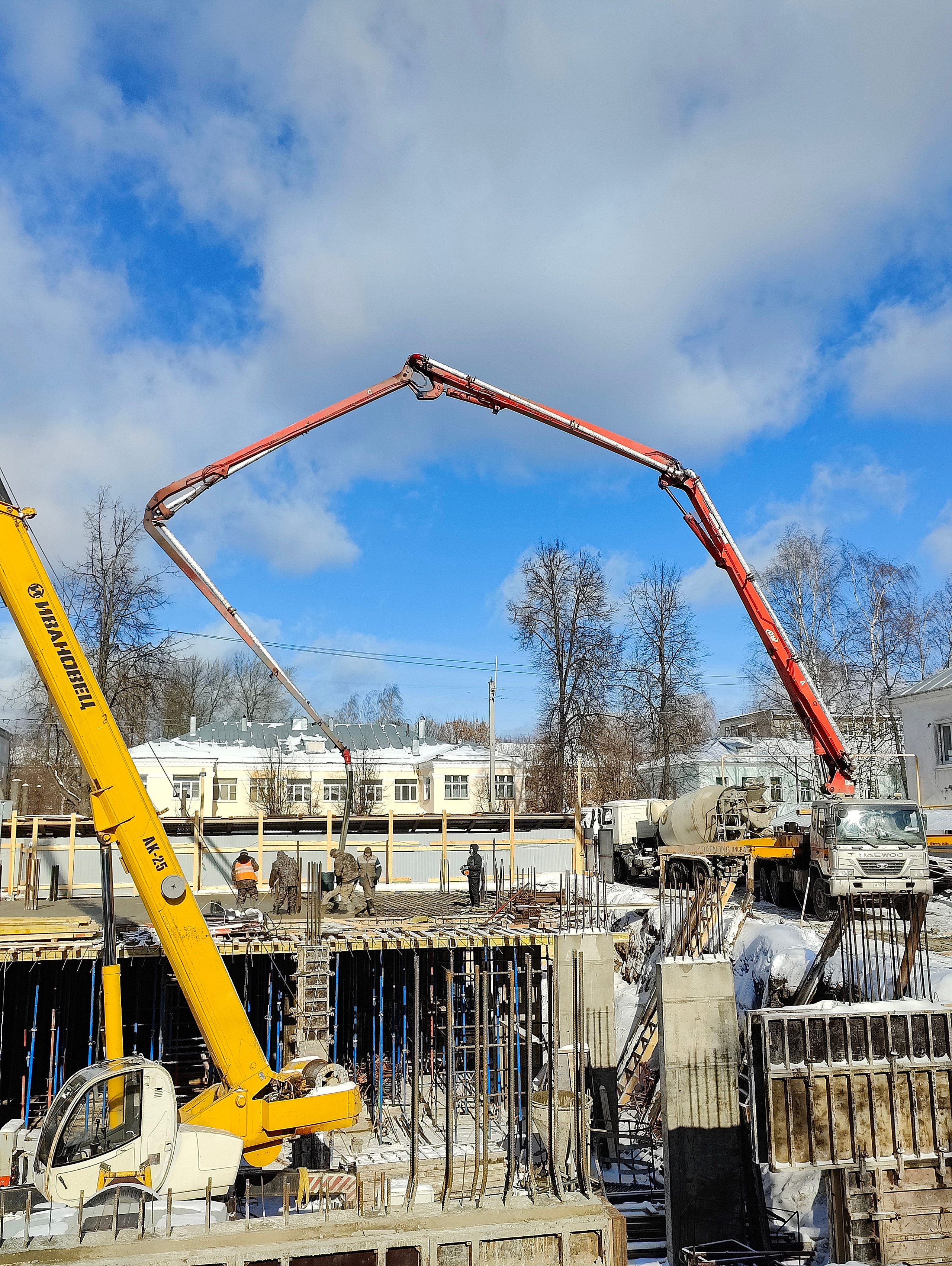 Поставка бетона на ЖК Модерн. АО Железобетон — Бетон и ЖБИ в Иваново и Ивановской области