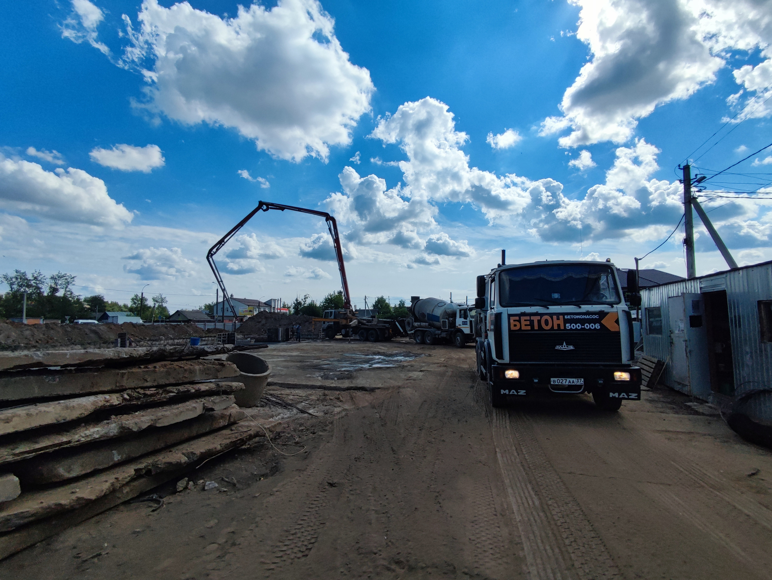 Строительство на проспекте Текстильщиков. АО Железобетон — Бетон и ЖБИ в Иваново и Ивановской области