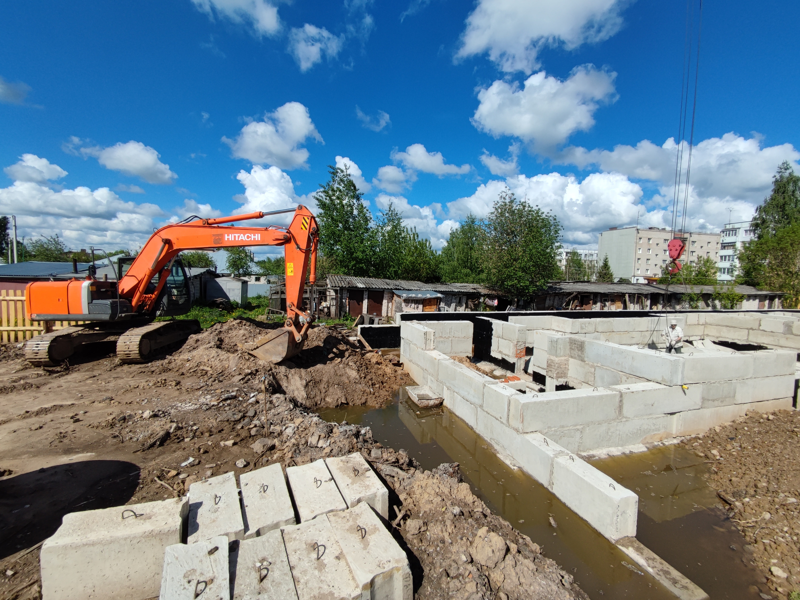 Поставка бетона на жилые дома в Ново-Талицах. АО Железобетон — Бетон и ЖБИ в Иваново и Ивановской области