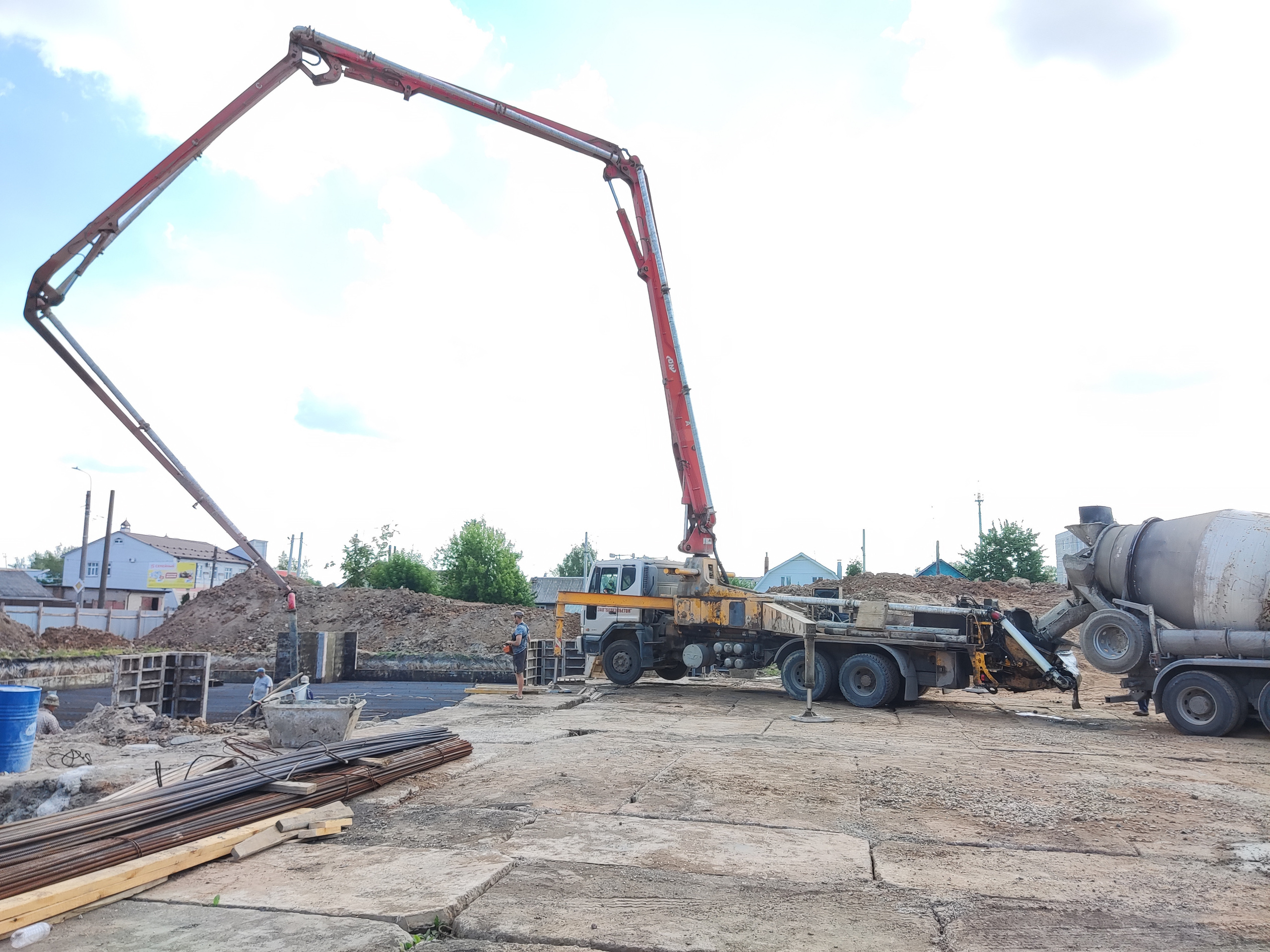 Строительство на проспекте Текстильщиков. АО Железобетон — Бетон и ЖБИ в Иваново и Ивановской области