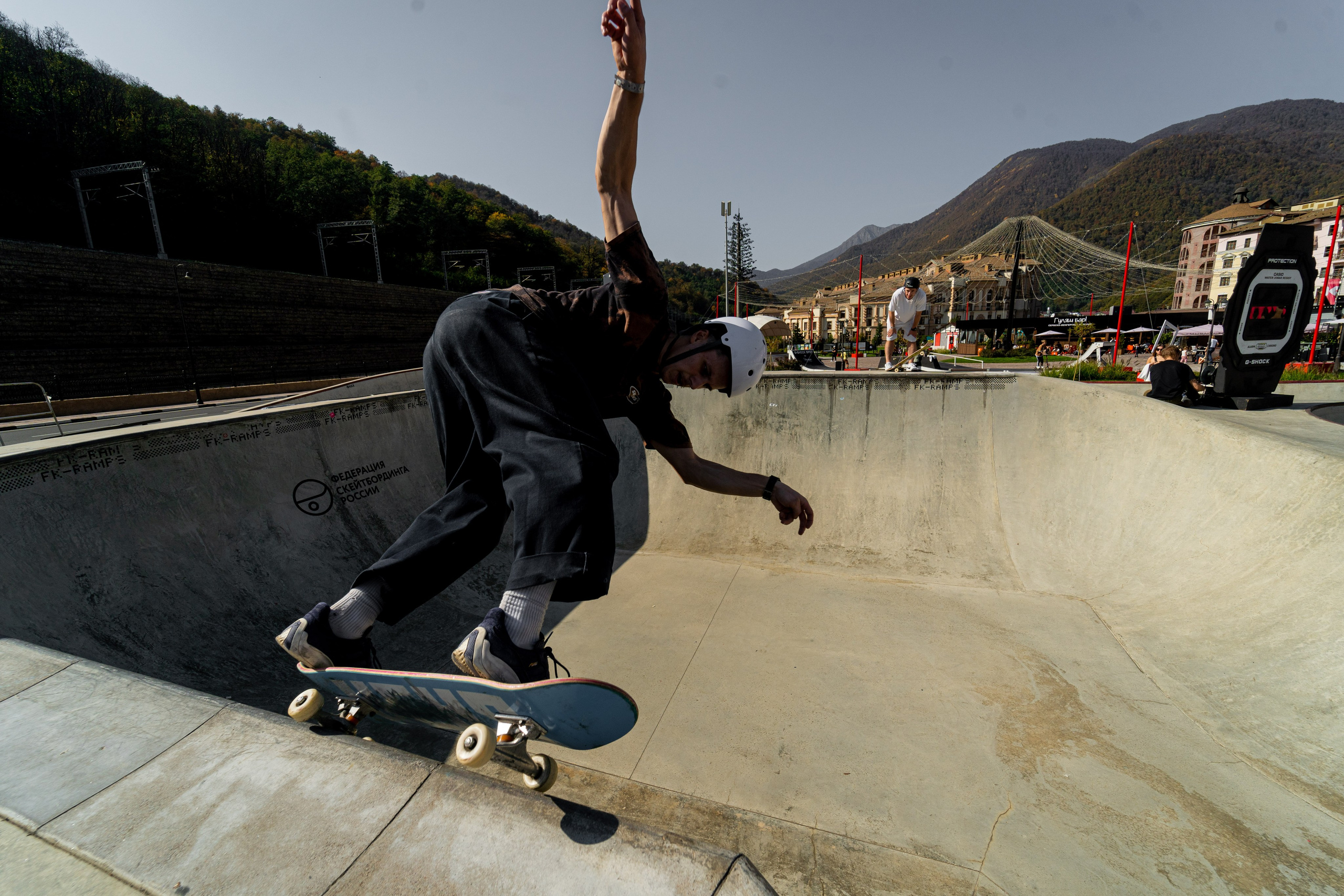 Чемпионат России по скейтбордингу на курорте Красная Поляна 2022. Репортажный фотограф в Красной Поляне и Сочи Павлюченко Екатерина