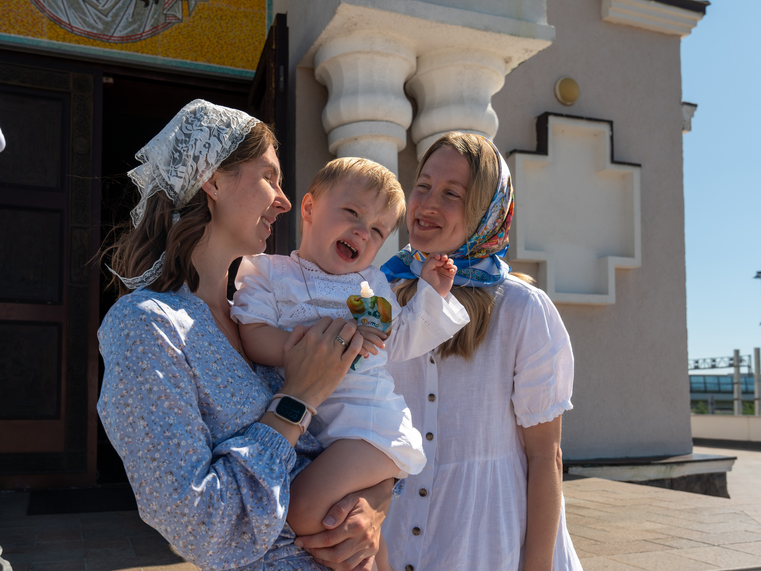 Крещение Матвея. Репортажный фотограф в Красной Поляне и Сочи Павлюченко Екатерина