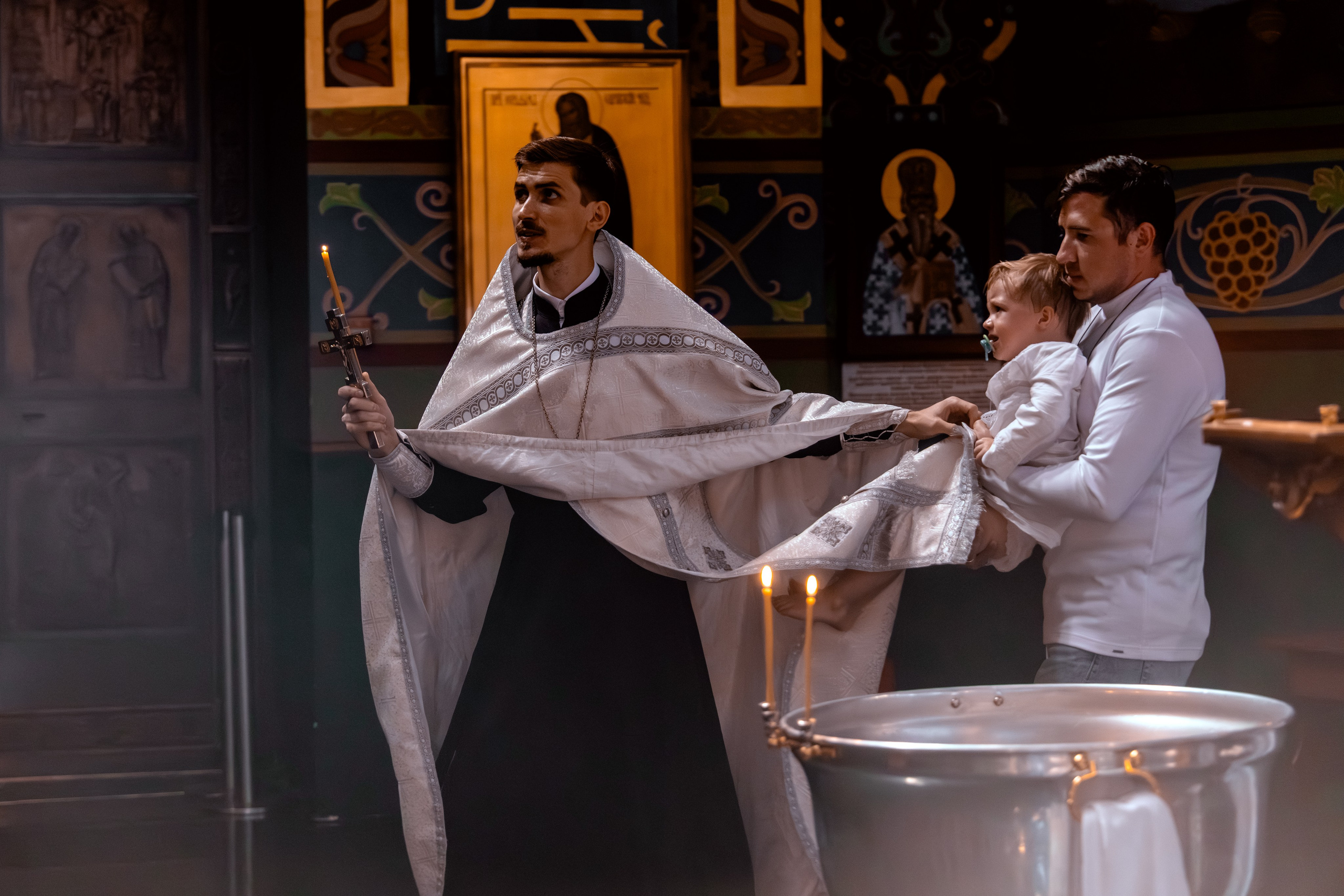 Крещение Матвея. Репортажный фотограф в Красной Поляне и Сочи Павлюченко Екатерина