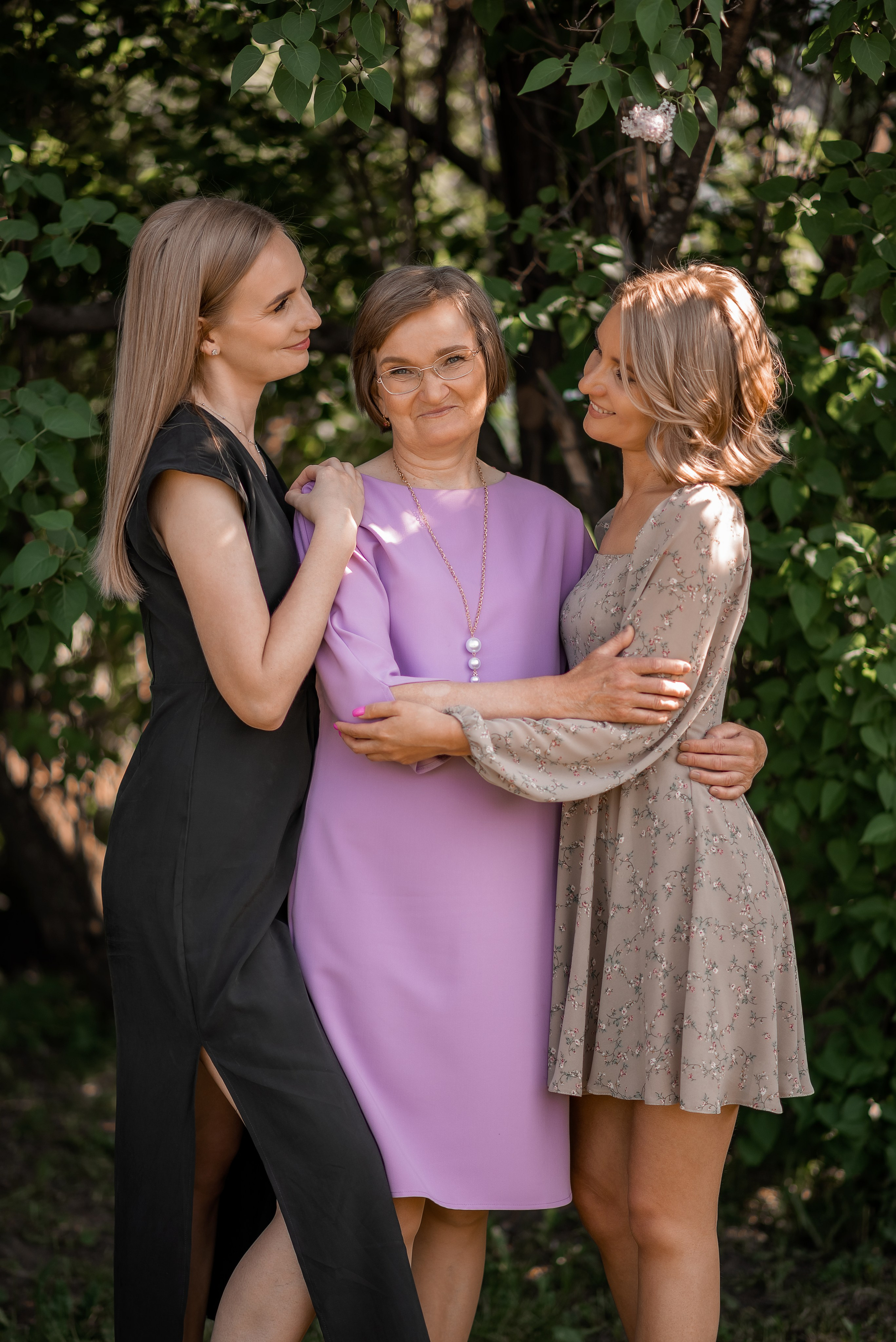 Две дочки и родители. Портретный фотограф в Петрозаводске Татьяна Лебедева