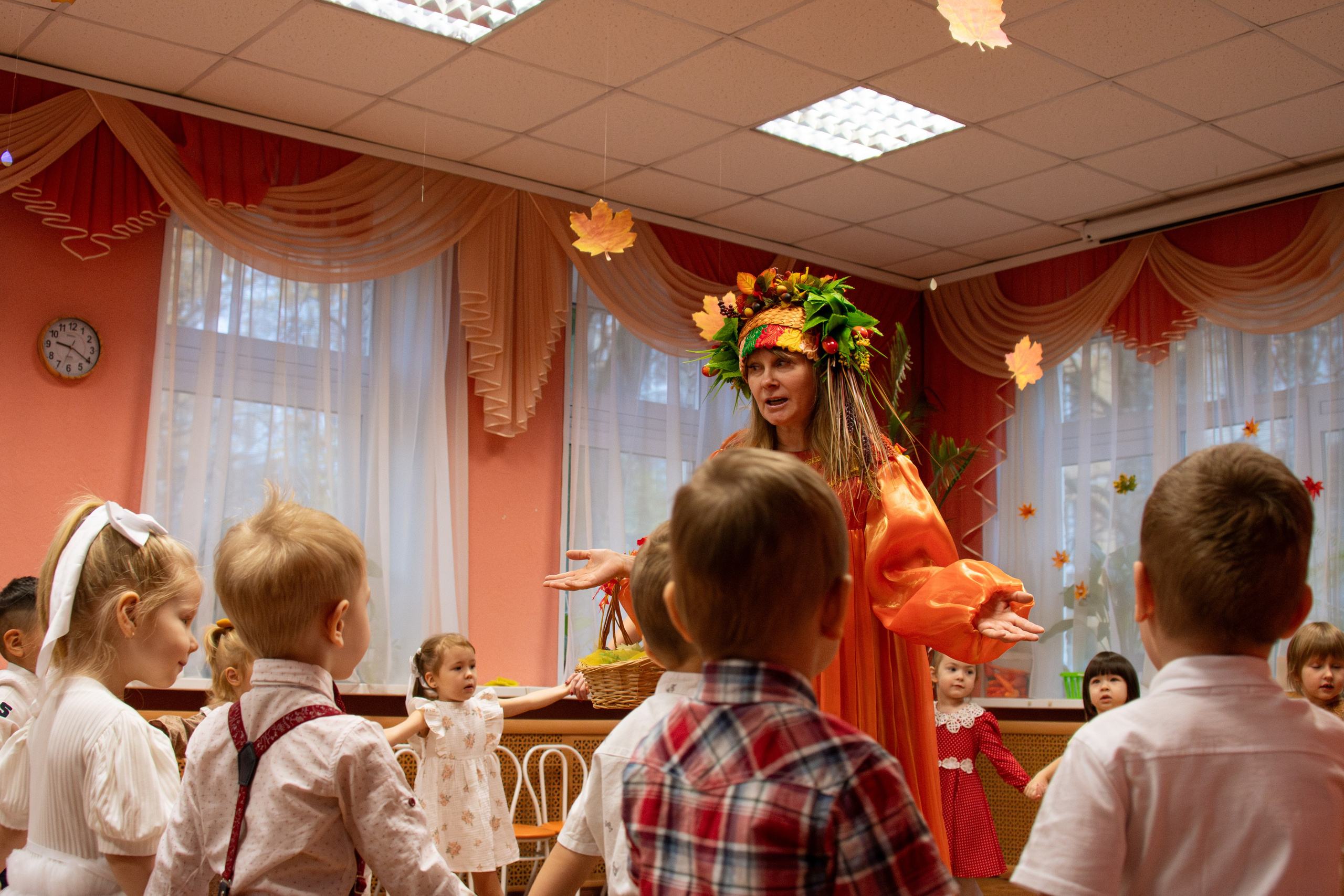 Праздник осени в детском саду. Фотограф в Санкт-Петербурге Ксения Яковчук