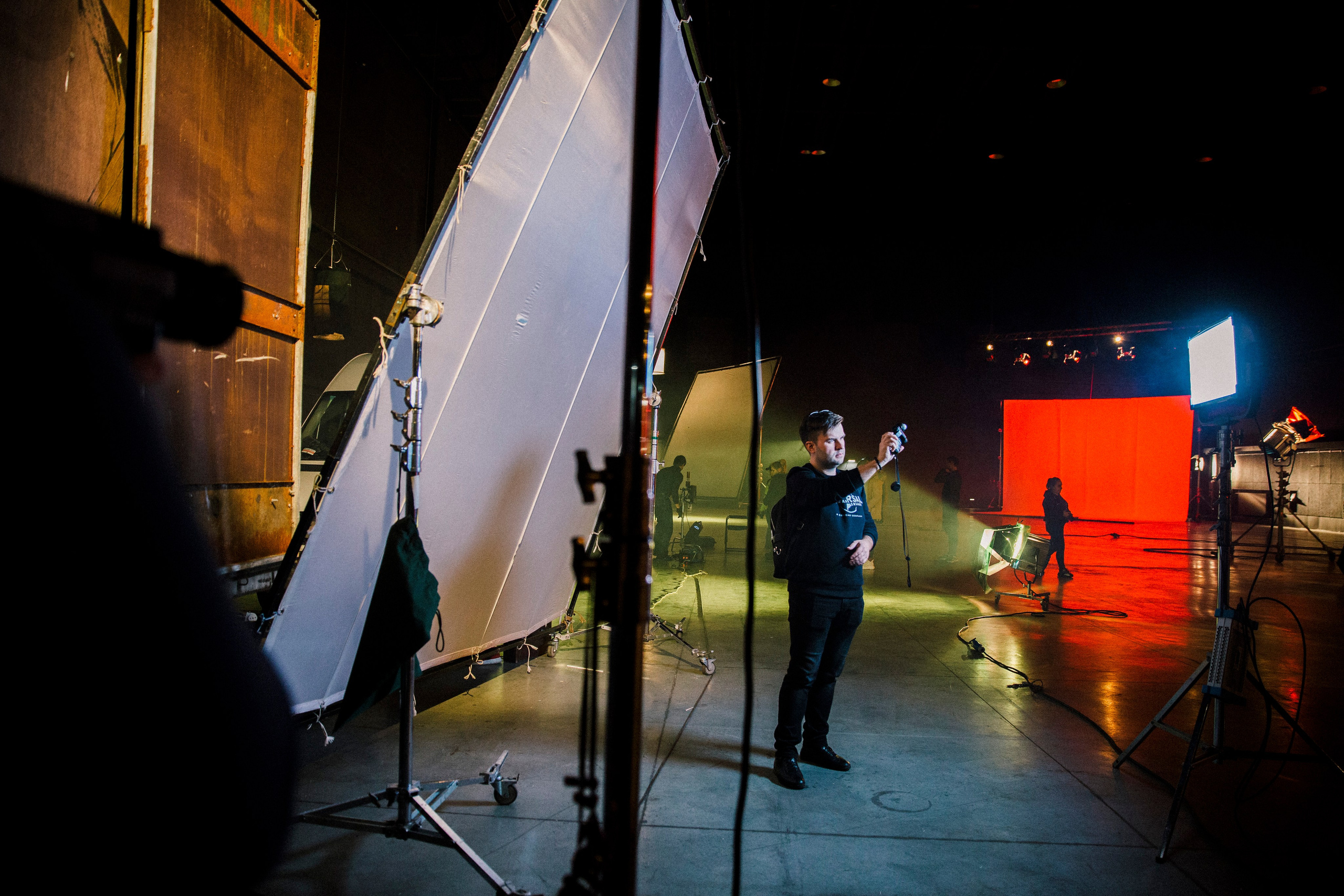 ФК Би-2 & Лиза Громова Мосфильм. Ольга Пилант. АРТ, бэкстейдж, свадебная и семейная фотография, городской портрет, интерьерная фотография