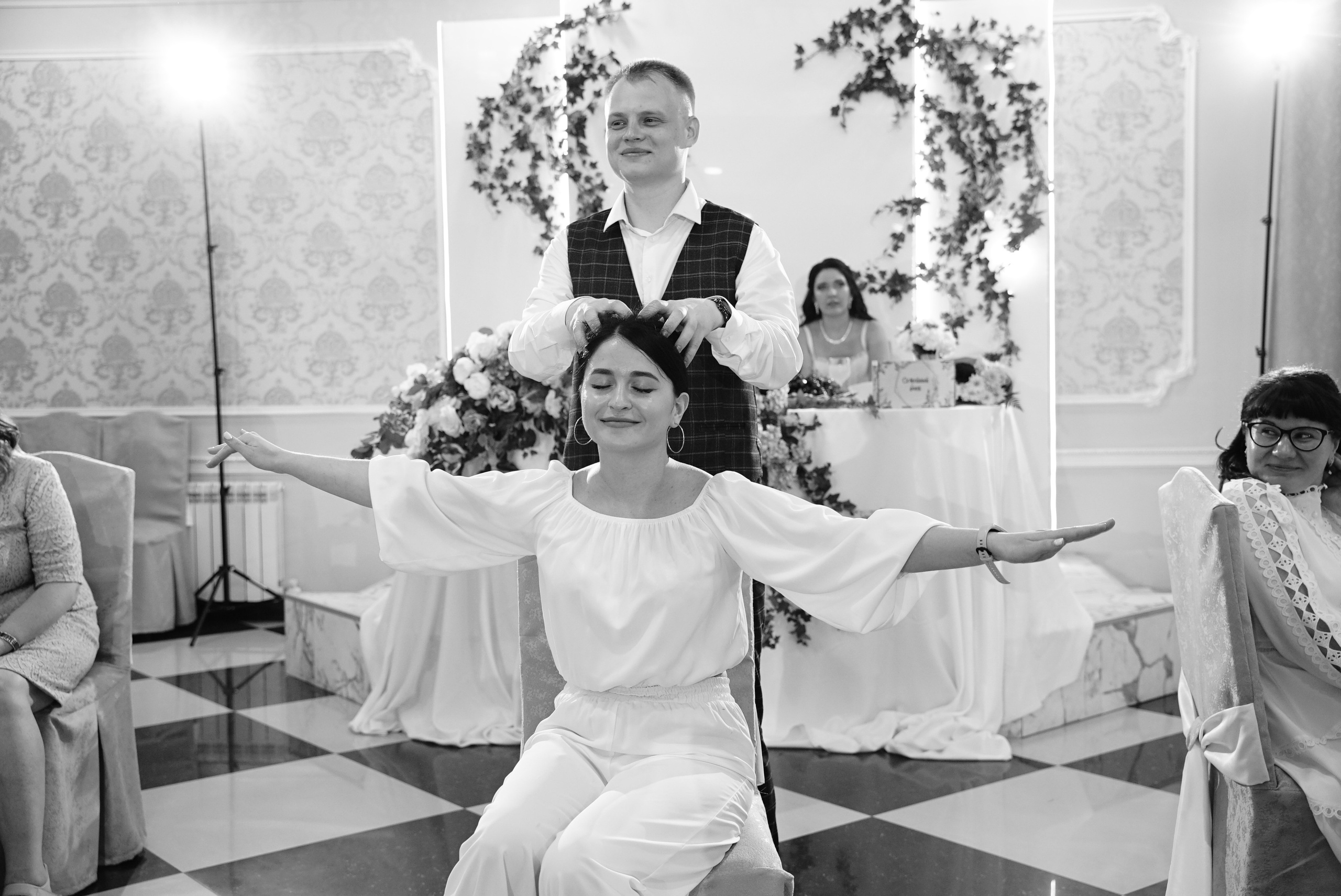 Антон и Маргарита чб. Свадебный фотограф в Самаре Анна Ковалева