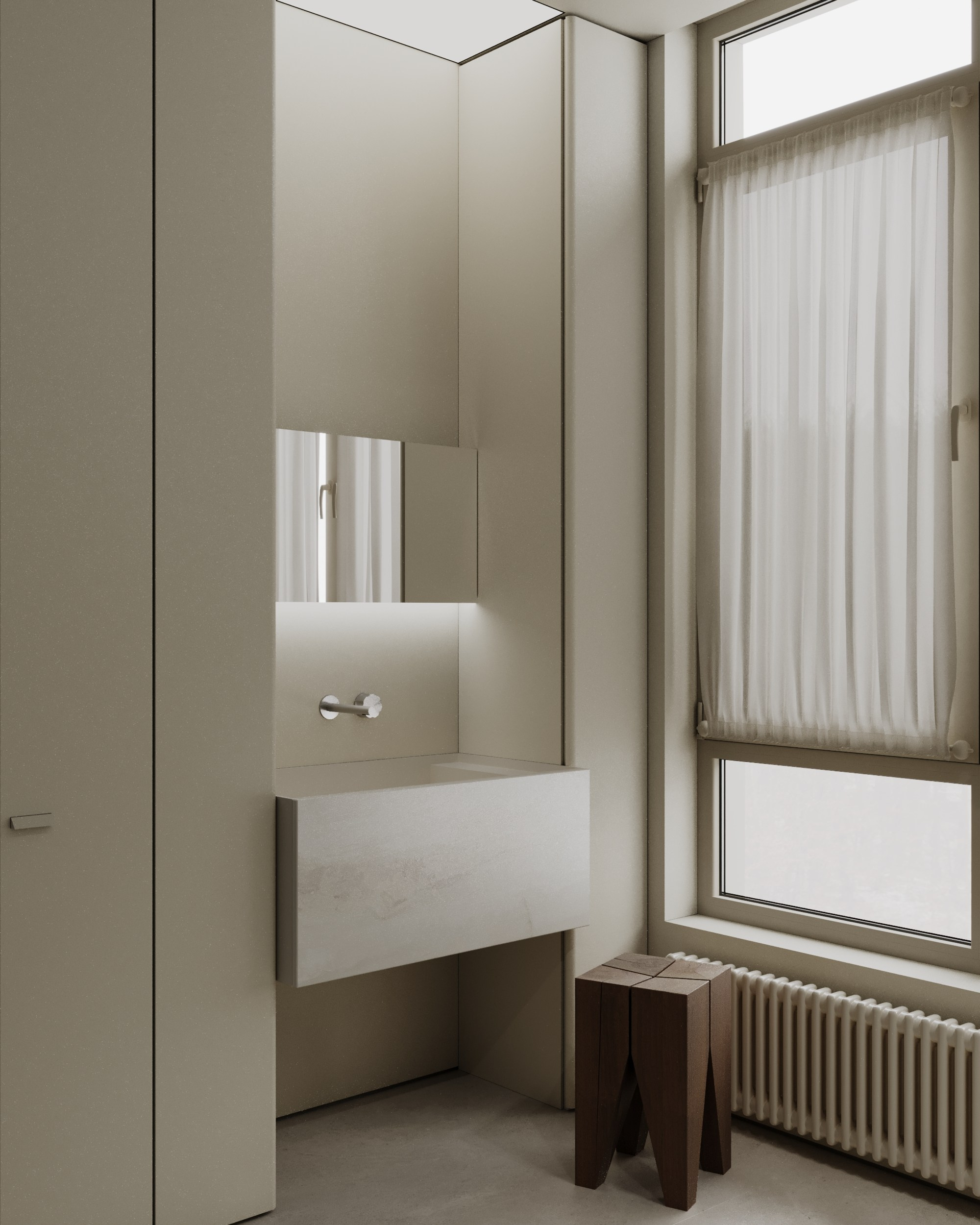 SOLE HILLS /70 sq m /23'. Интерьерное ателье numéro а