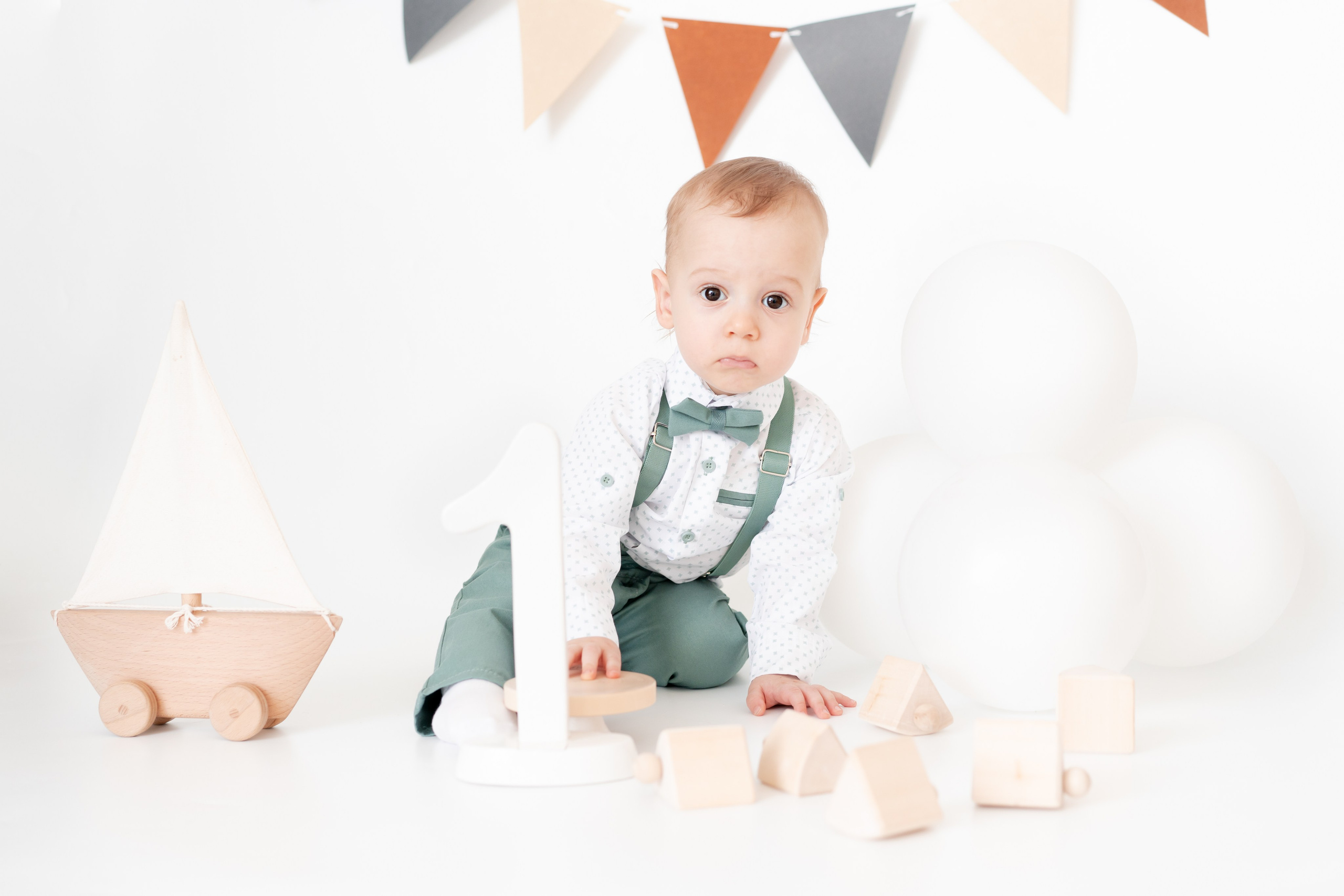 Олегу 1 годик!. Детская, семейная фотостудия в Санкт-Петербурге