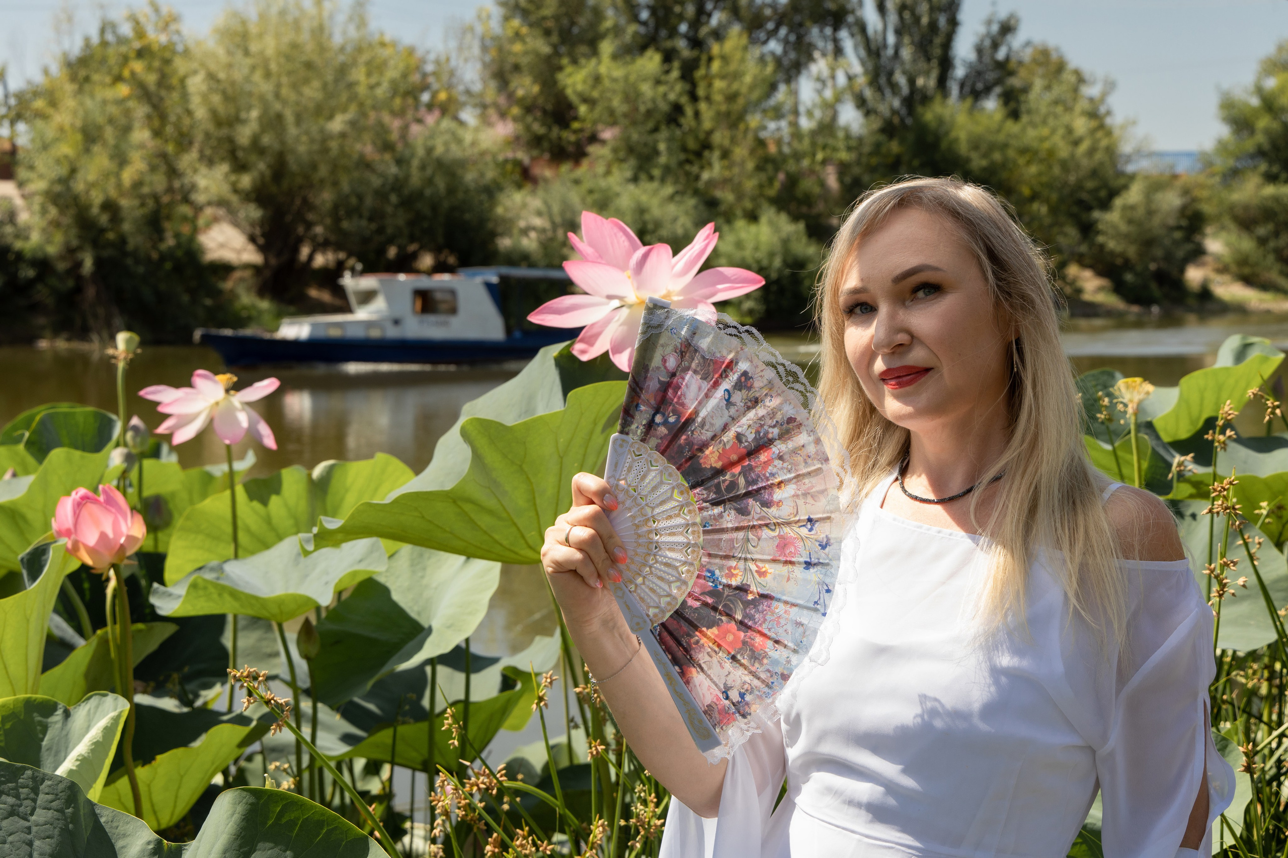 Прогулочная съёмка Астрахань. Лотосы.