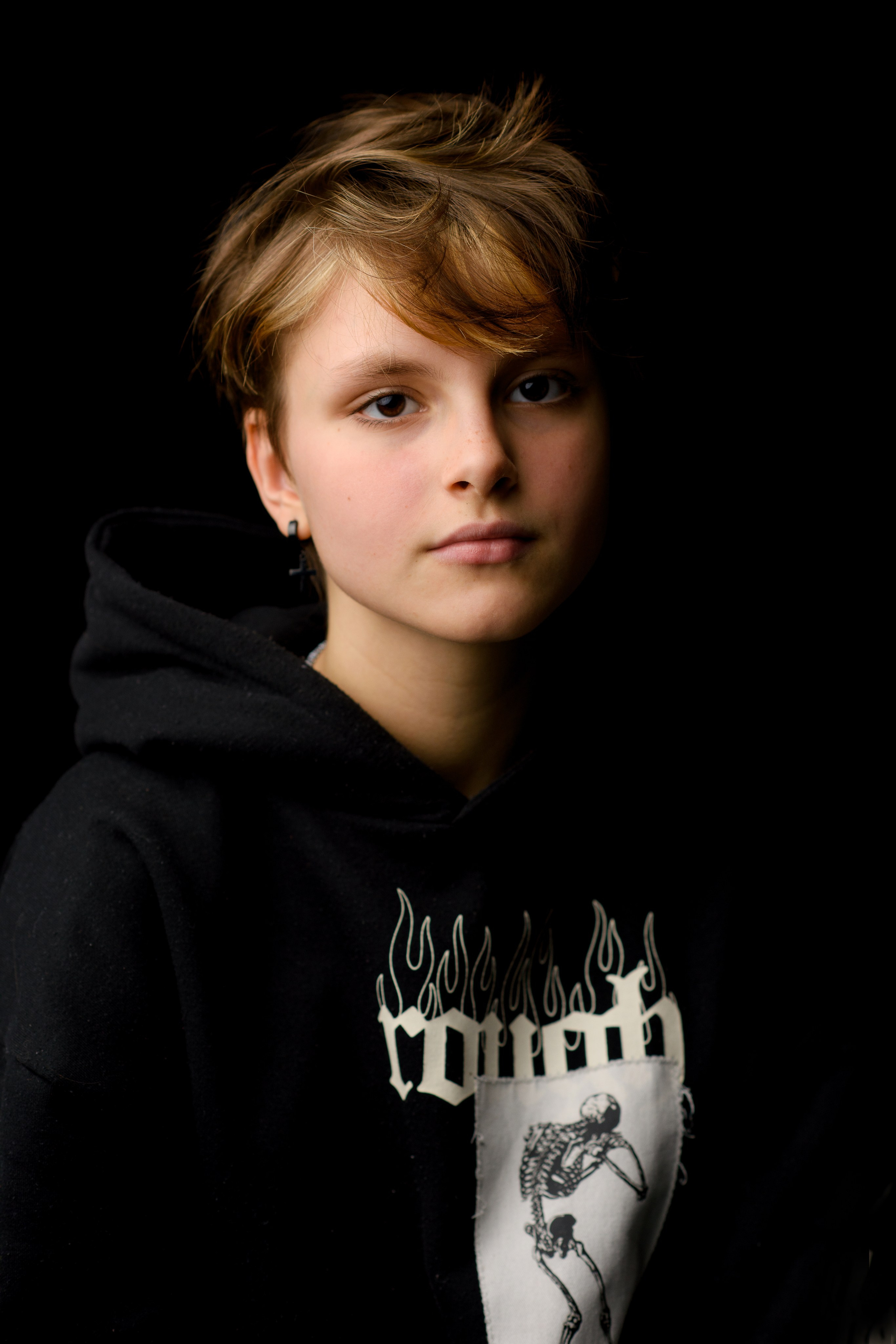 Студийная фотосессия девочки-подростка. Главная