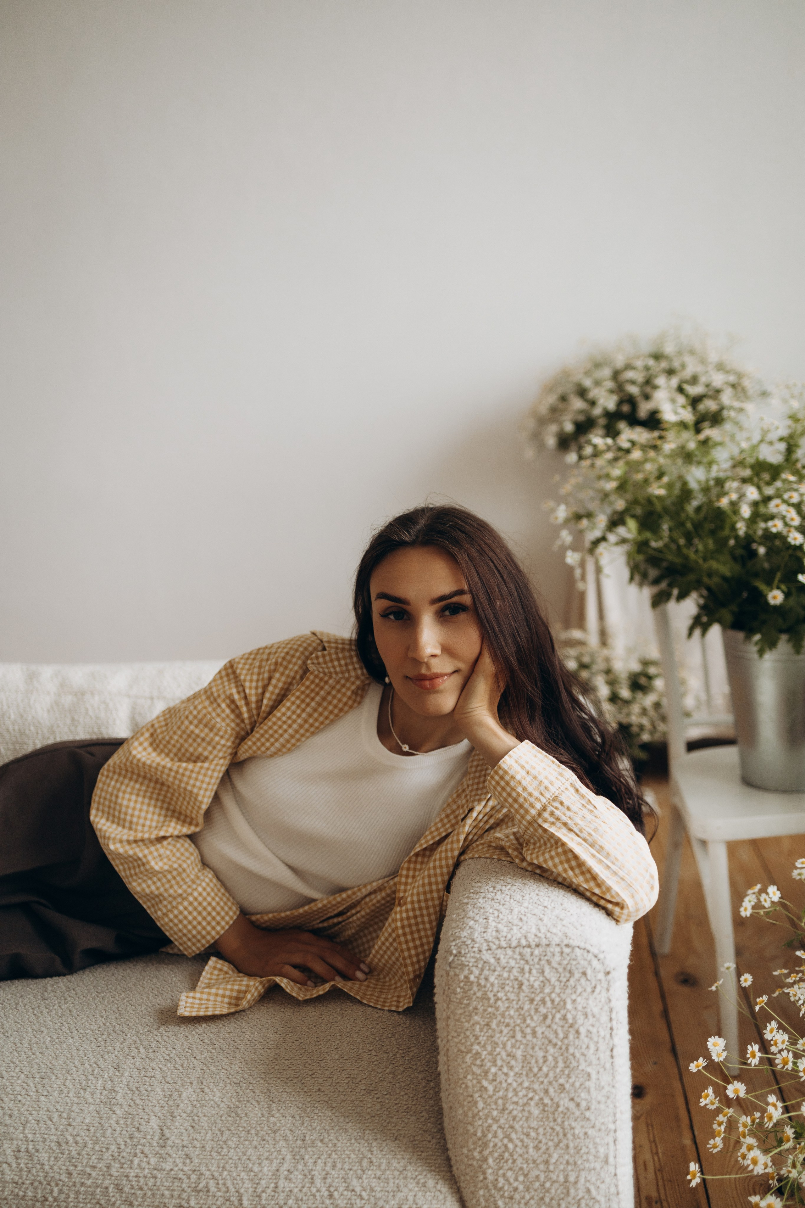 Вика ромашки. Самый теплый фотограф в Краснодаре Рябоконь Ксения