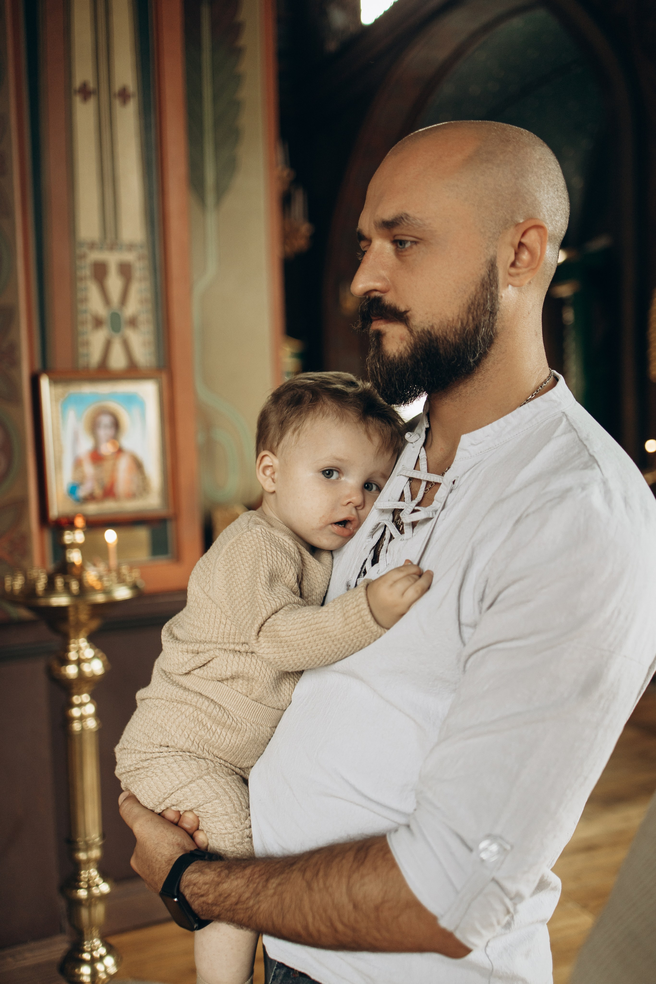 Таинство крещения Матвея. Самый теплый фотограф в Краснодаре Рябоконь Ксения