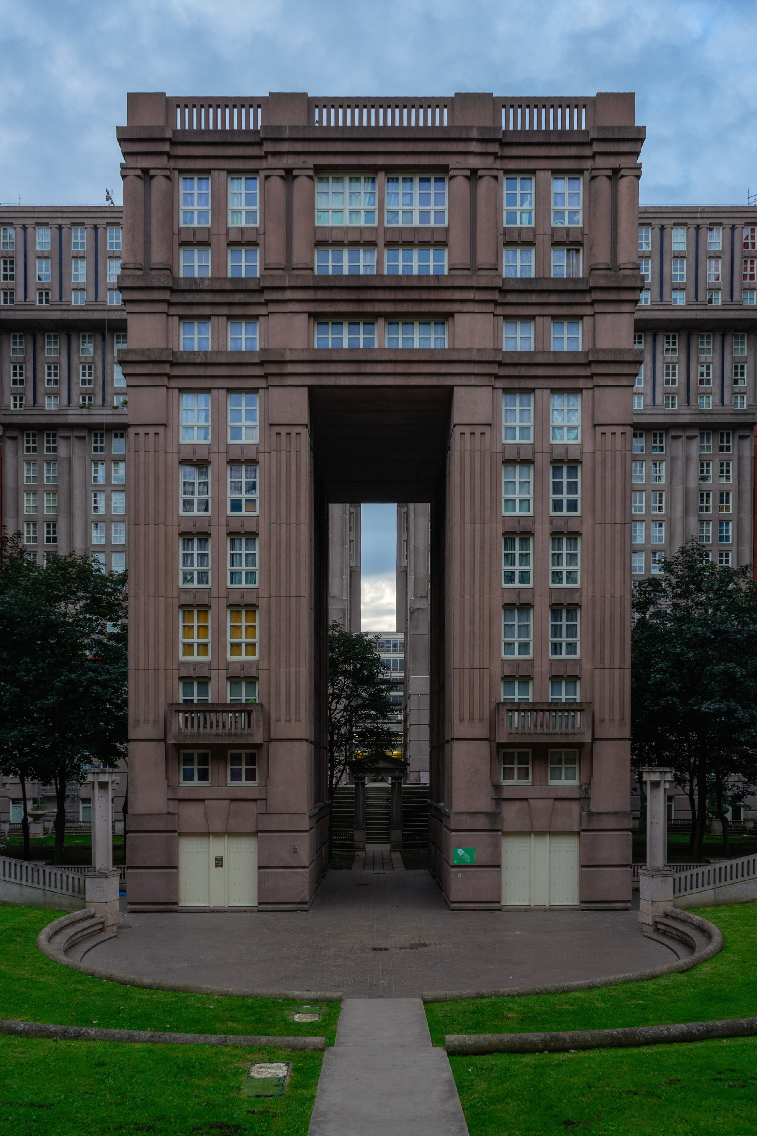 Les Espaces d'Abraxas | Noisy-le-Grand, France. Архитектурный фотограф Кирилл Цыбенко. Работаю в Москве и по всей России