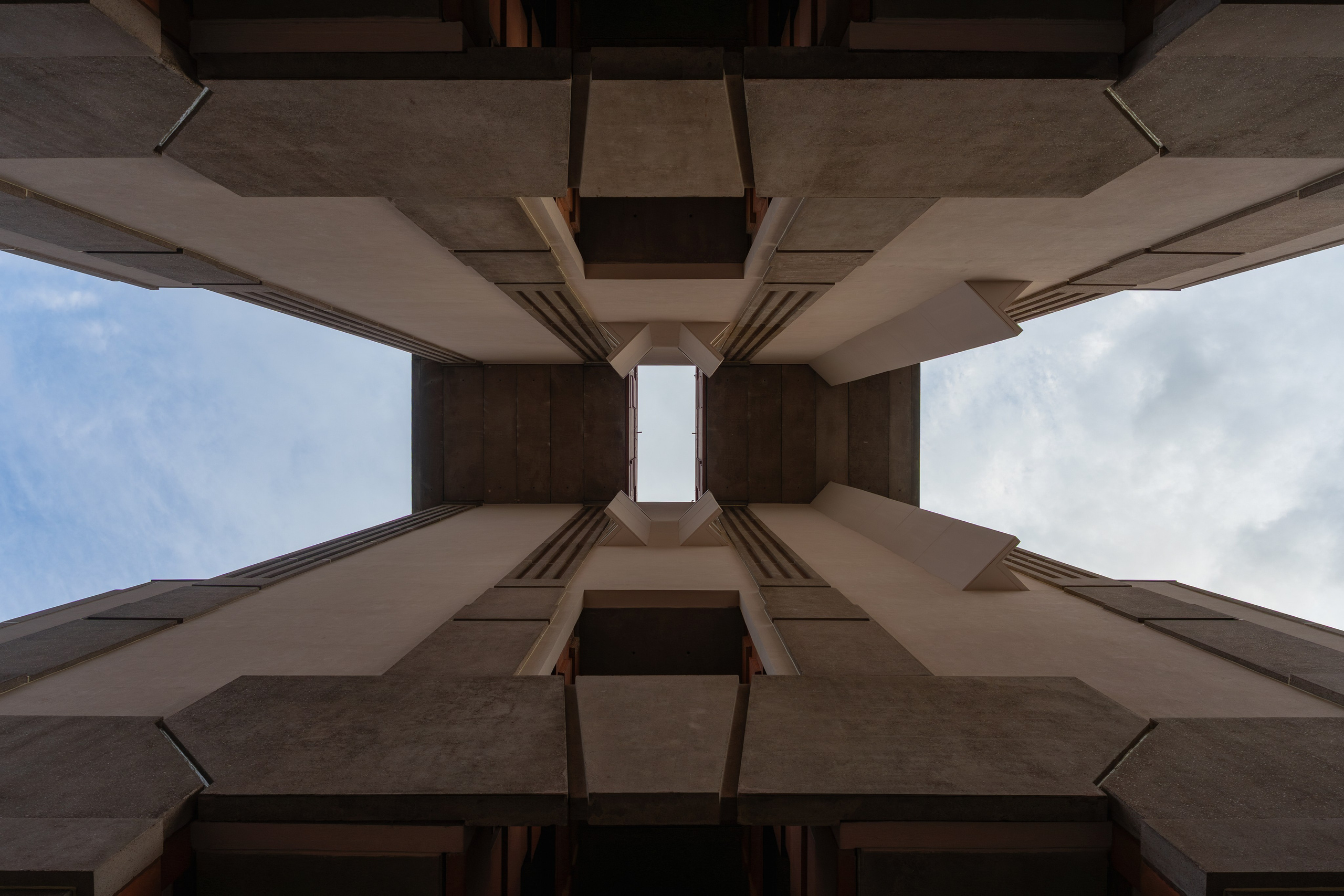 Les Espaces d'Abraxas | Noisy-le-Grand, France. Архитектурный фотограф Кирилл Цыбенко. Работаю в Москве и по всей России