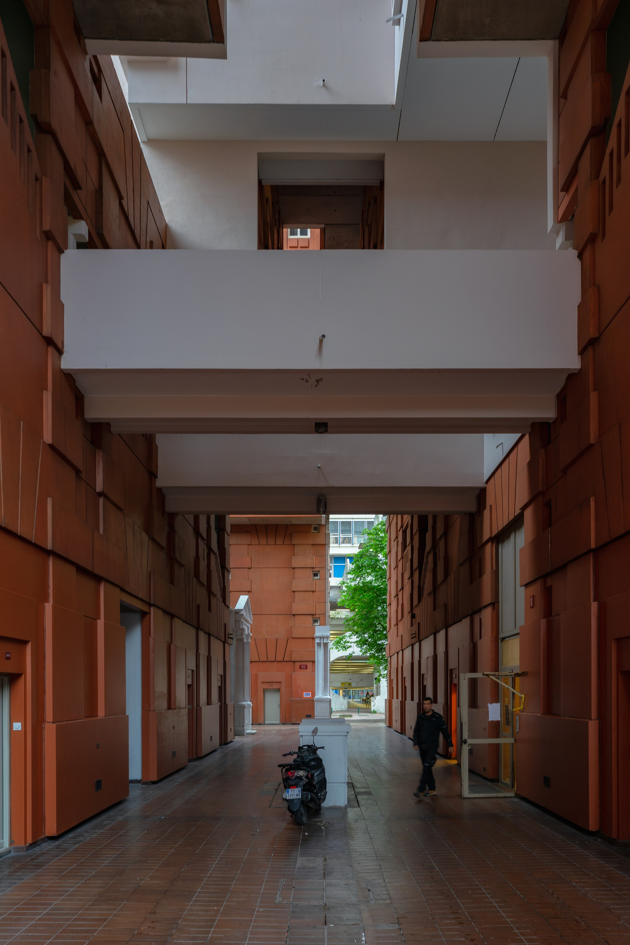 Les Espaces d'Abraxas | Noisy-le-Grand, France. Архитектурный фотограф Кирилл Цыбенко. Работаю в Москве и по всей России