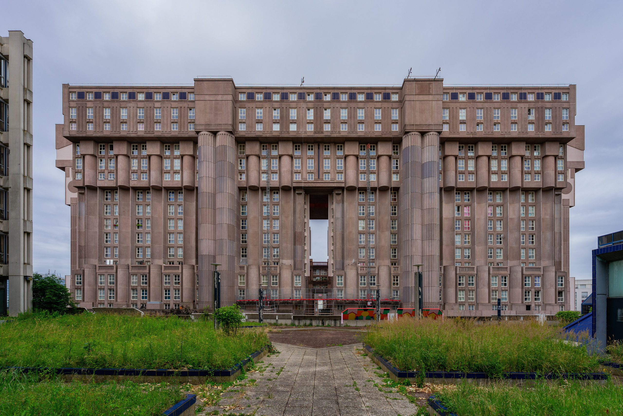 Les Espaces d'Abraxas | Noisy-le-Grand, France. Архитектурный фотограф Кирилл Цыбенко. Работаю в Москве и по всей России