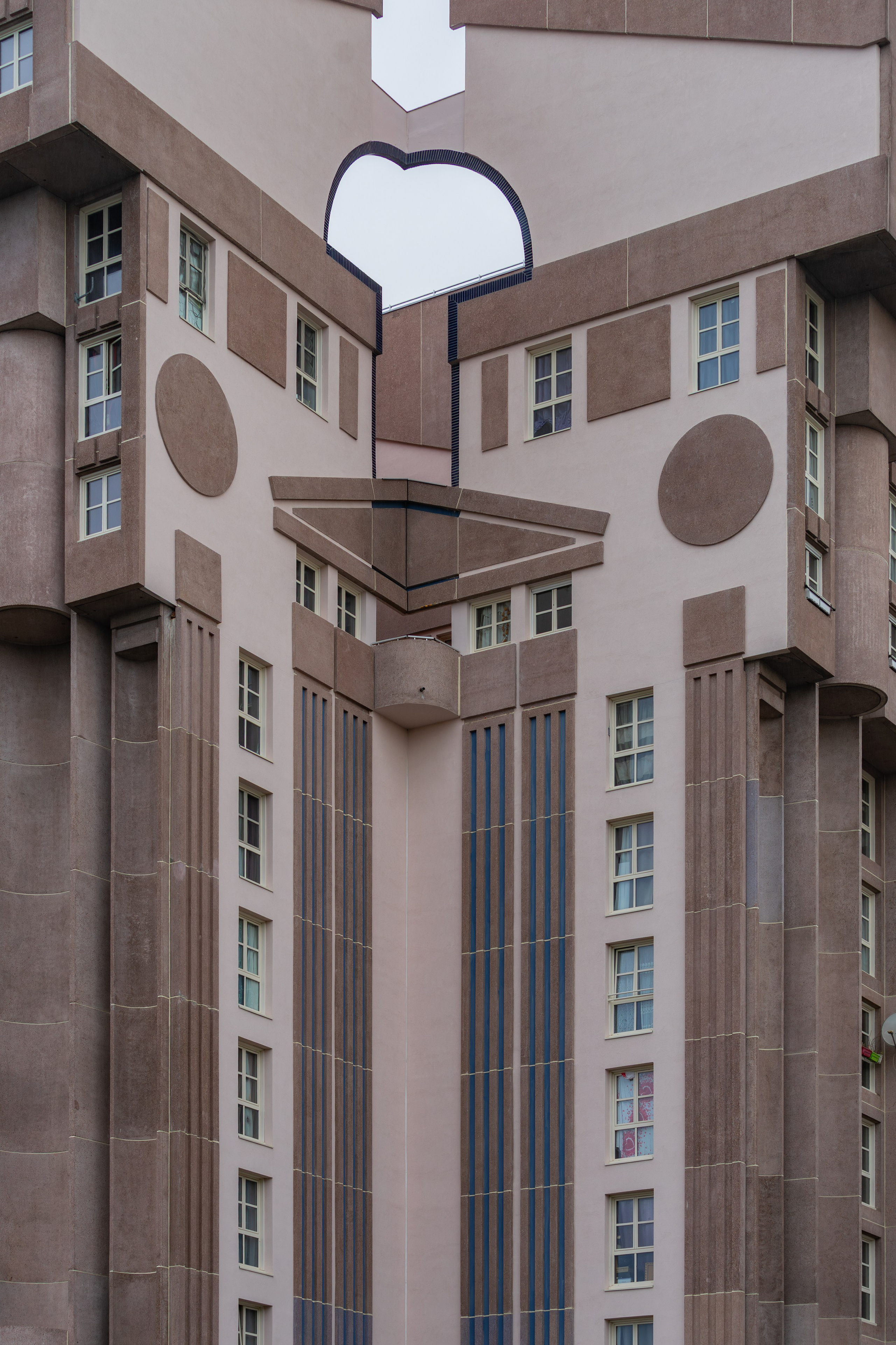 Les Espaces d'Abraxas | Noisy-le-Grand, France. Архитектурный фотограф Кирилл Цыбенко. Работаю в Москве и по всей России