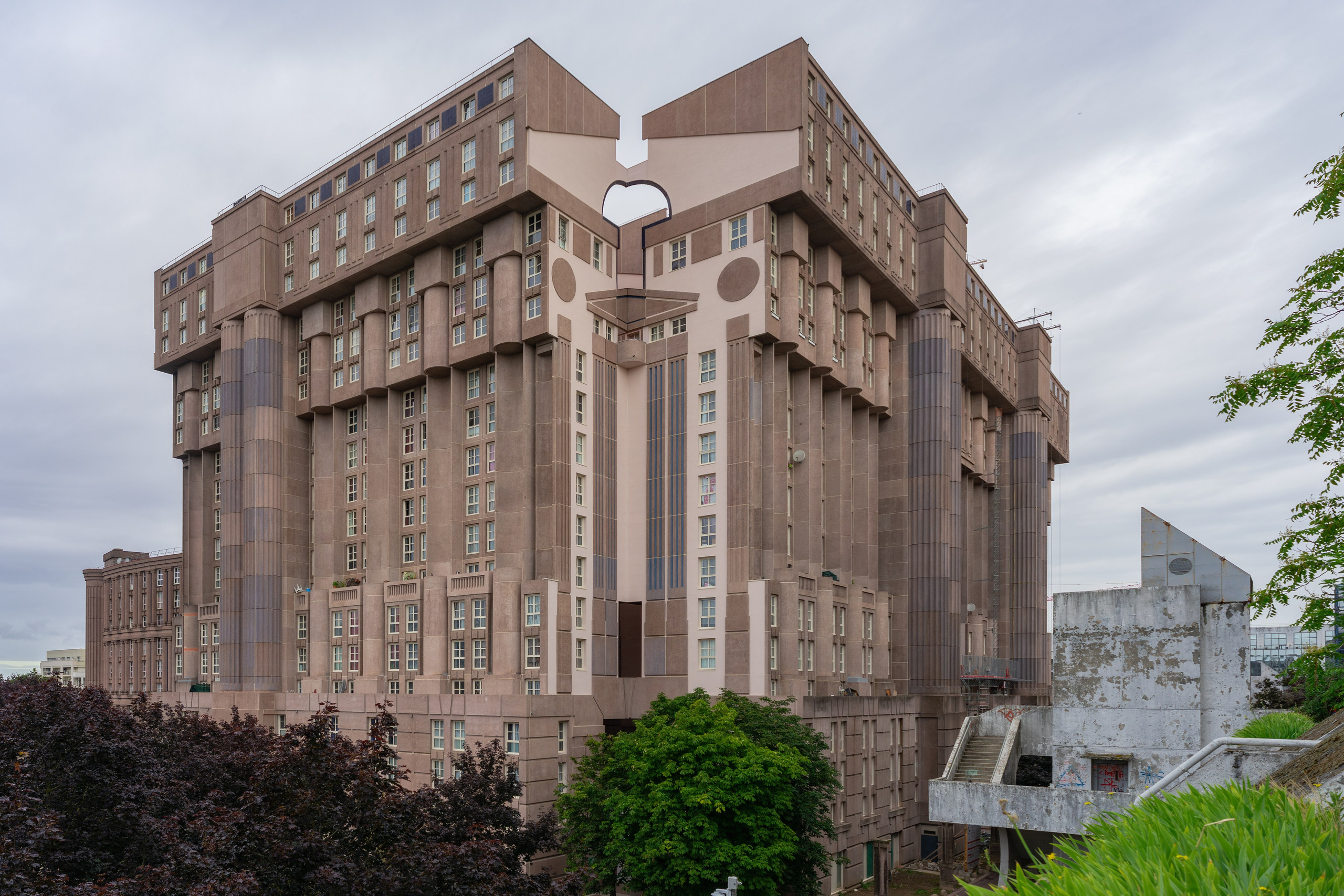 Les Espaces d'Abraxas | Noisy-le-Grand, France. Архитектурный фотограф Кирилл Цыбенко. Работаю в Москве и по всей России