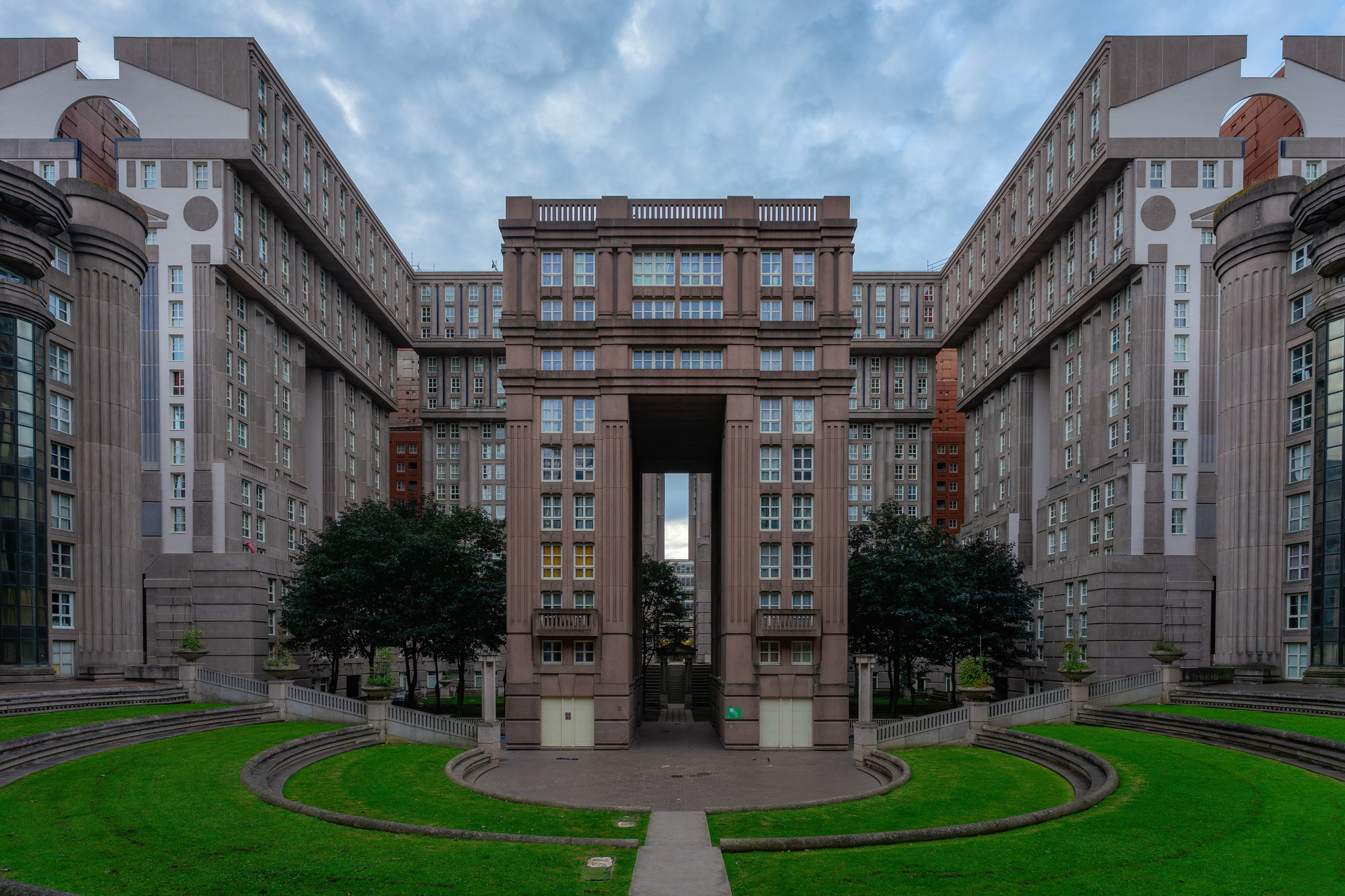 Les Espaces d'Abraxas | Noisy-le-Grand, France. Архитектурный фотограф Кирилл Цыбенко. Работаю в Москве и по всей России