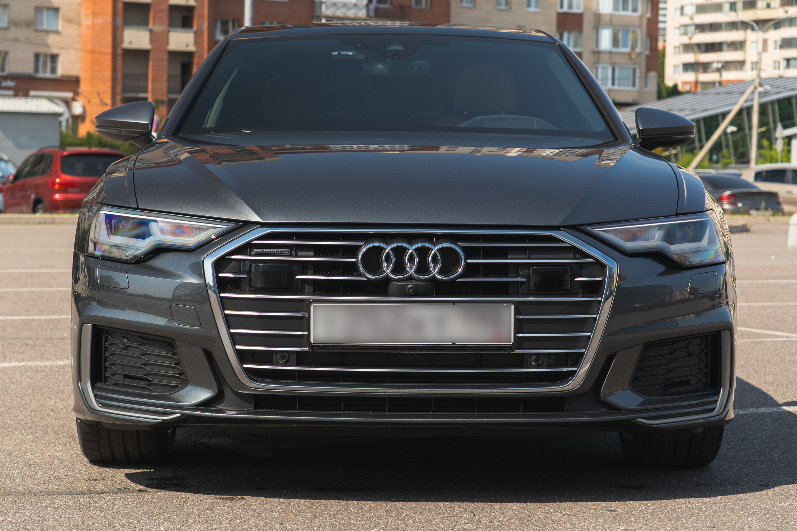 Audi A6 (фото для продажи). Портретный и автомобильный фотограф в Санкт-Петербурге Евгений Черепанов