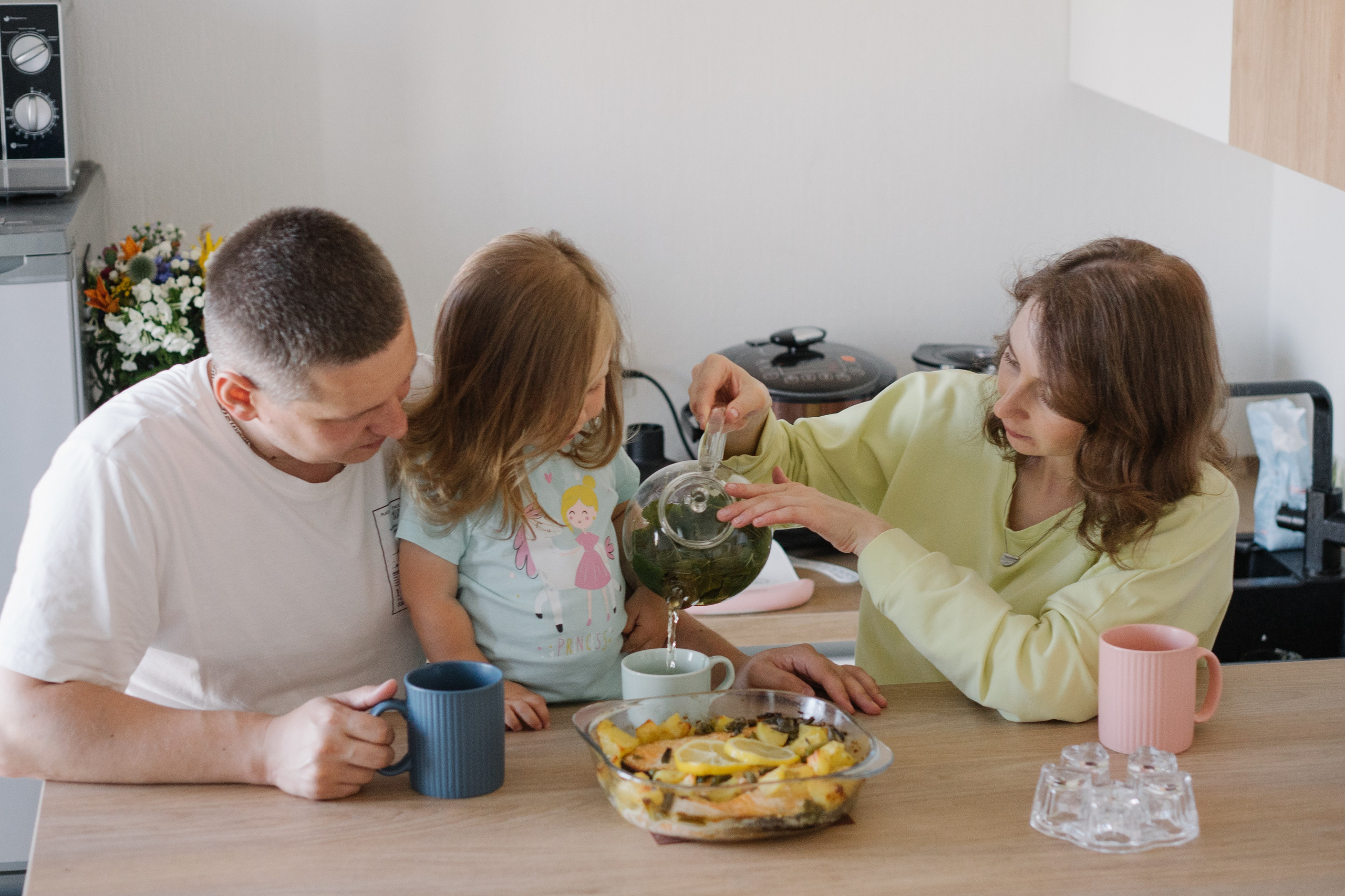 Семья В. домашняя фотосессия. Фотограф Ольга Игорева