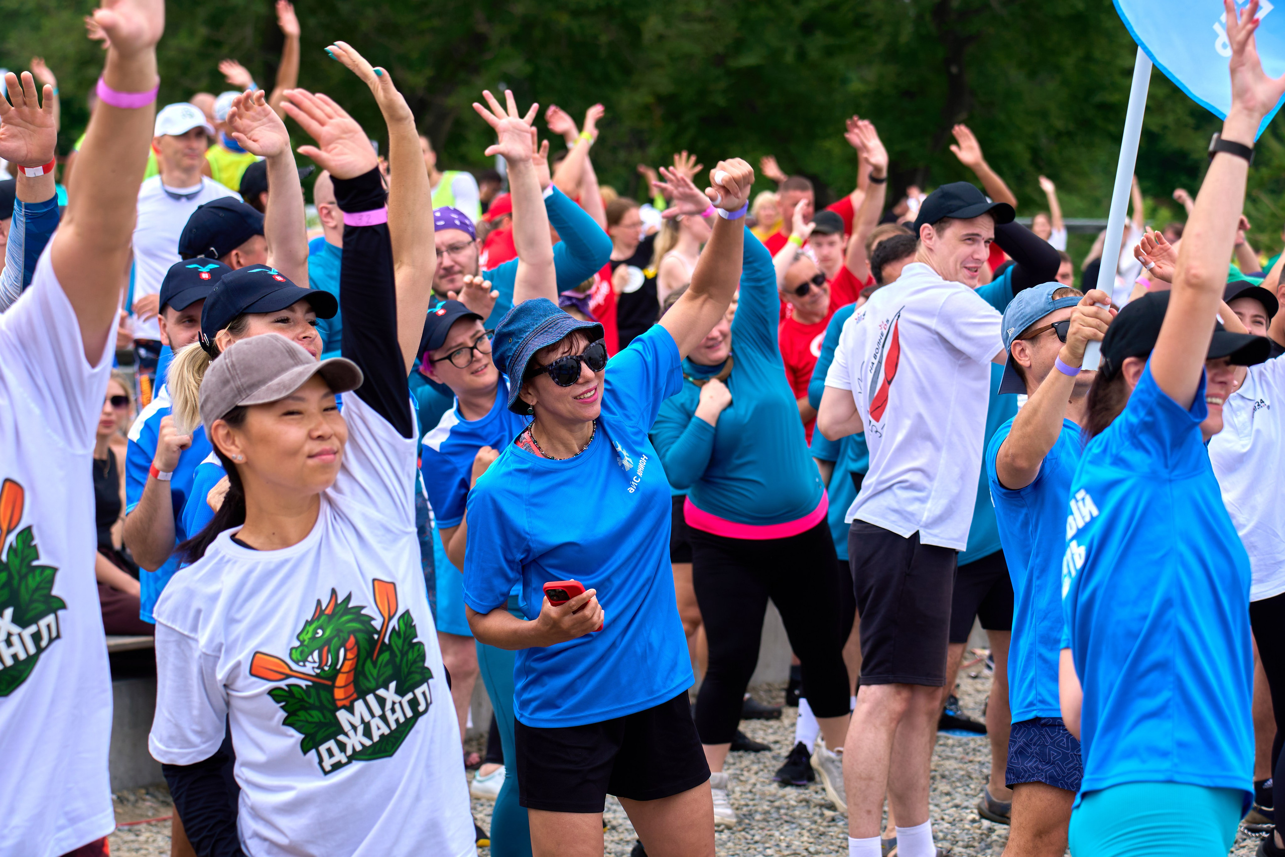 Соревнования на лодках дракон Айс Юнион. Фотограф во Владивостоке