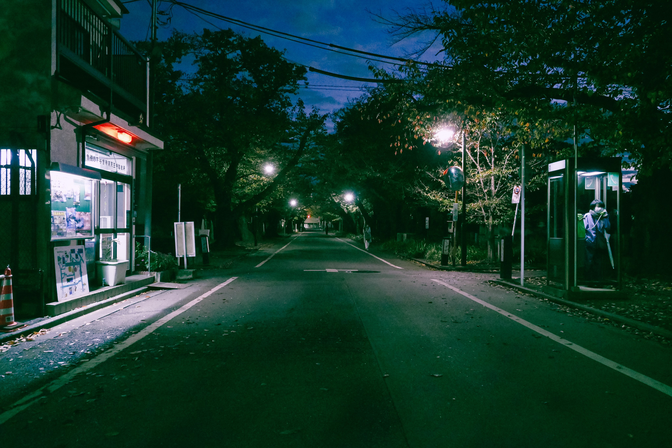 Tokyo night street. Iraogo
