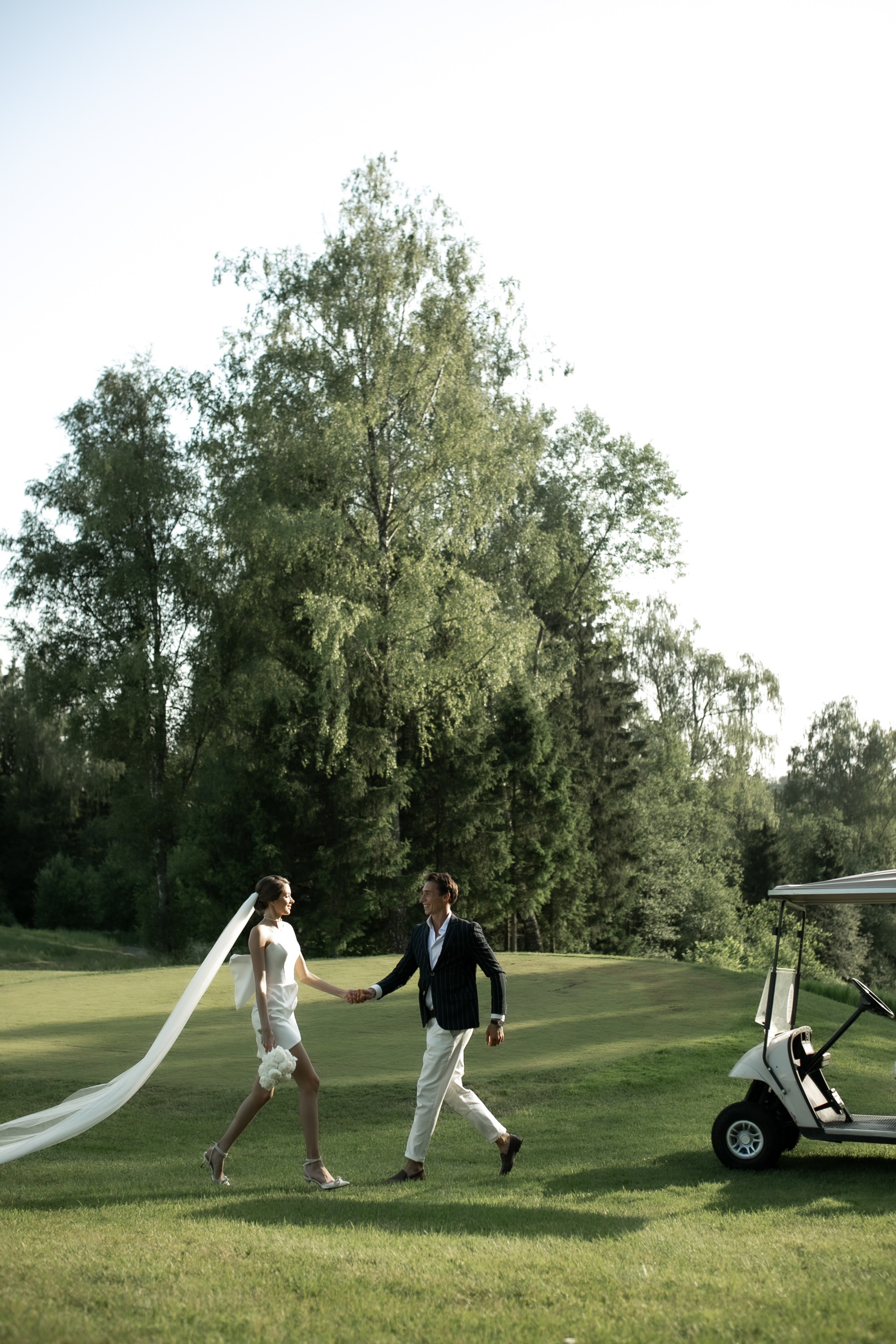 Alina & Georgy Golf Wed