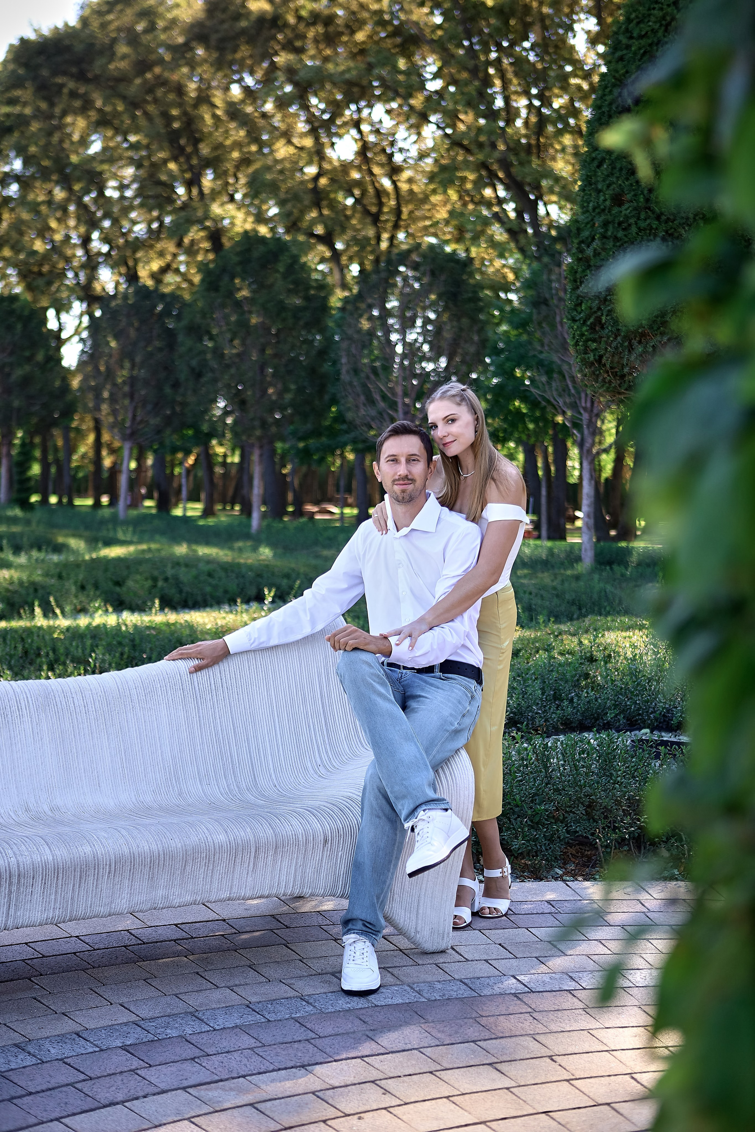 Фотосессия в стиле Love Story в парке Галицкого г. Краснодар. Семейный и свадебный фотограф в Краснодаре Михеева Светлана