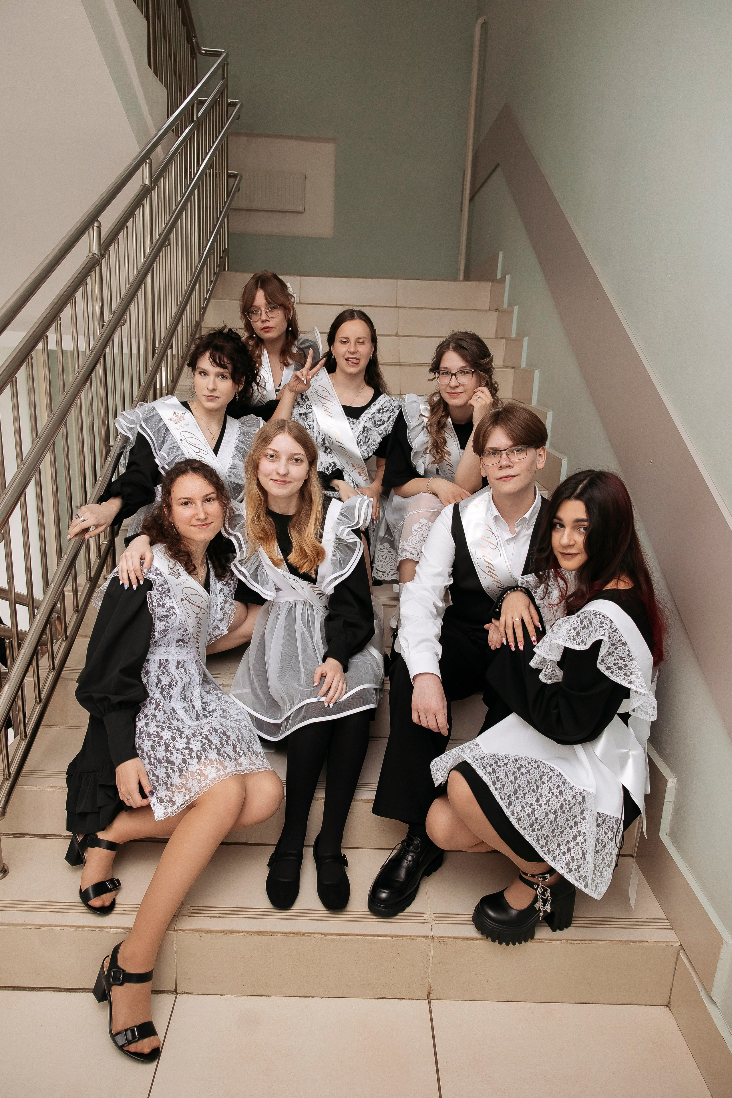 Последний звонок СОШ № 1. Семейный и свадебный фотограф в Москве Леванова Александра