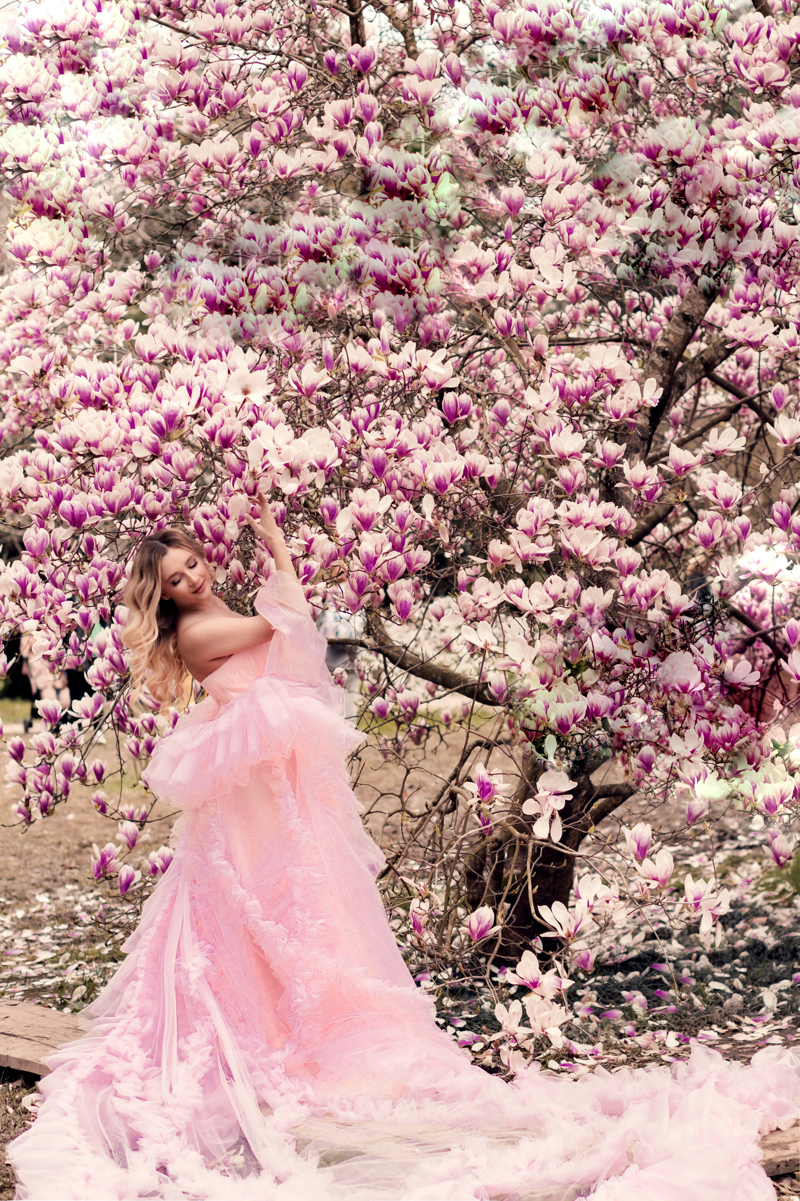 Весенняя пора. Фото в цветущей зелени. Фотограф и видеограф в Ставрополе Инна Попова