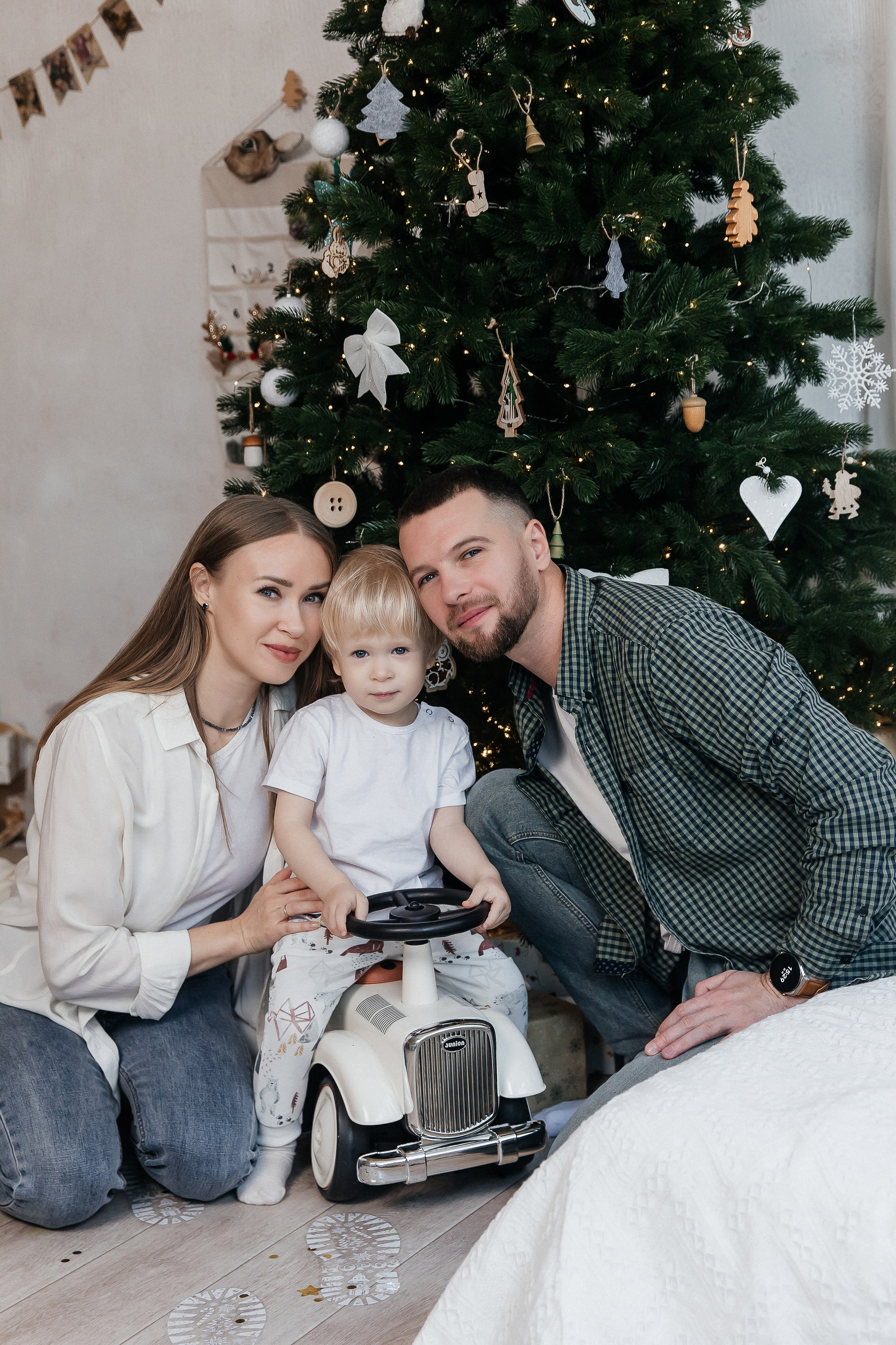 Фотосессия 2 в 1:новый год и день рождения 🎂🎄