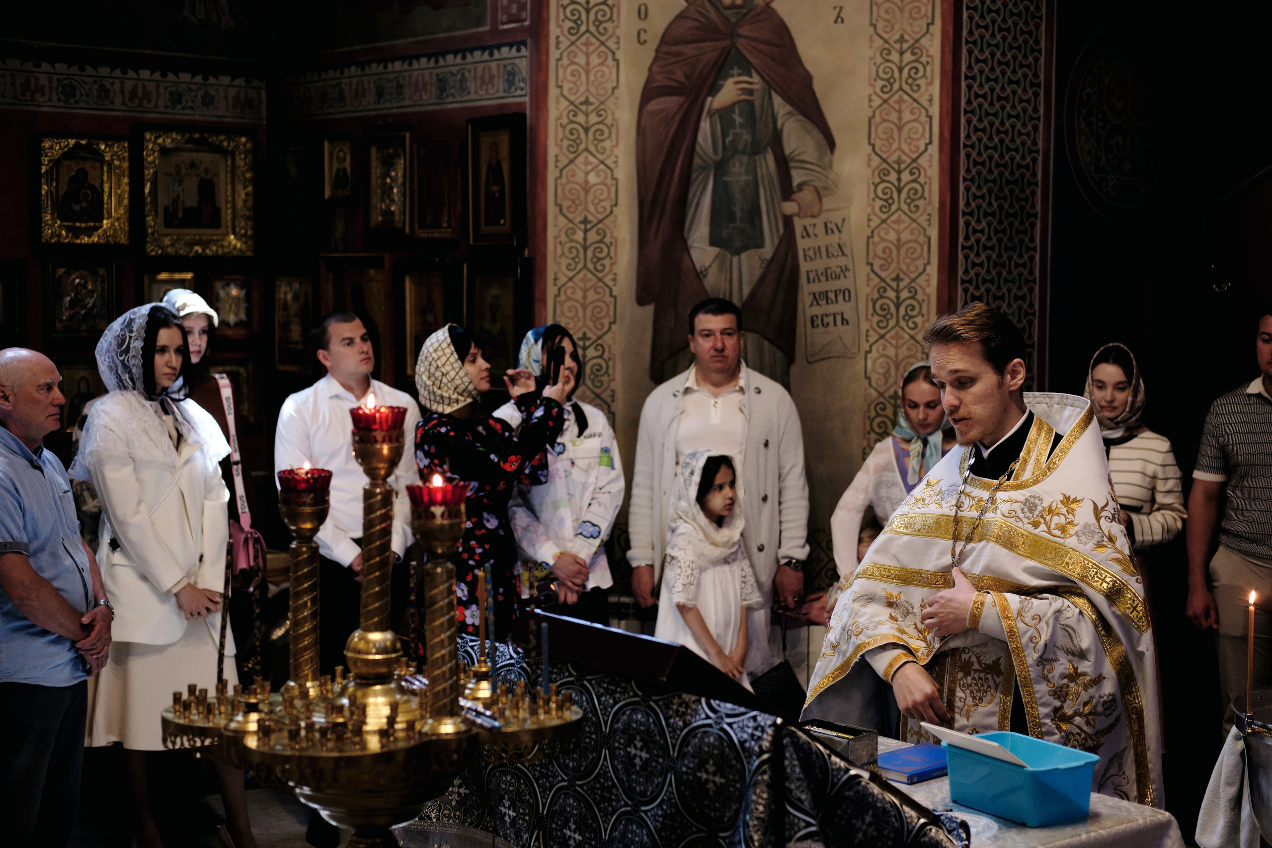 Крещение младенца. Фотограф в Анапе и Краснодаре Тина