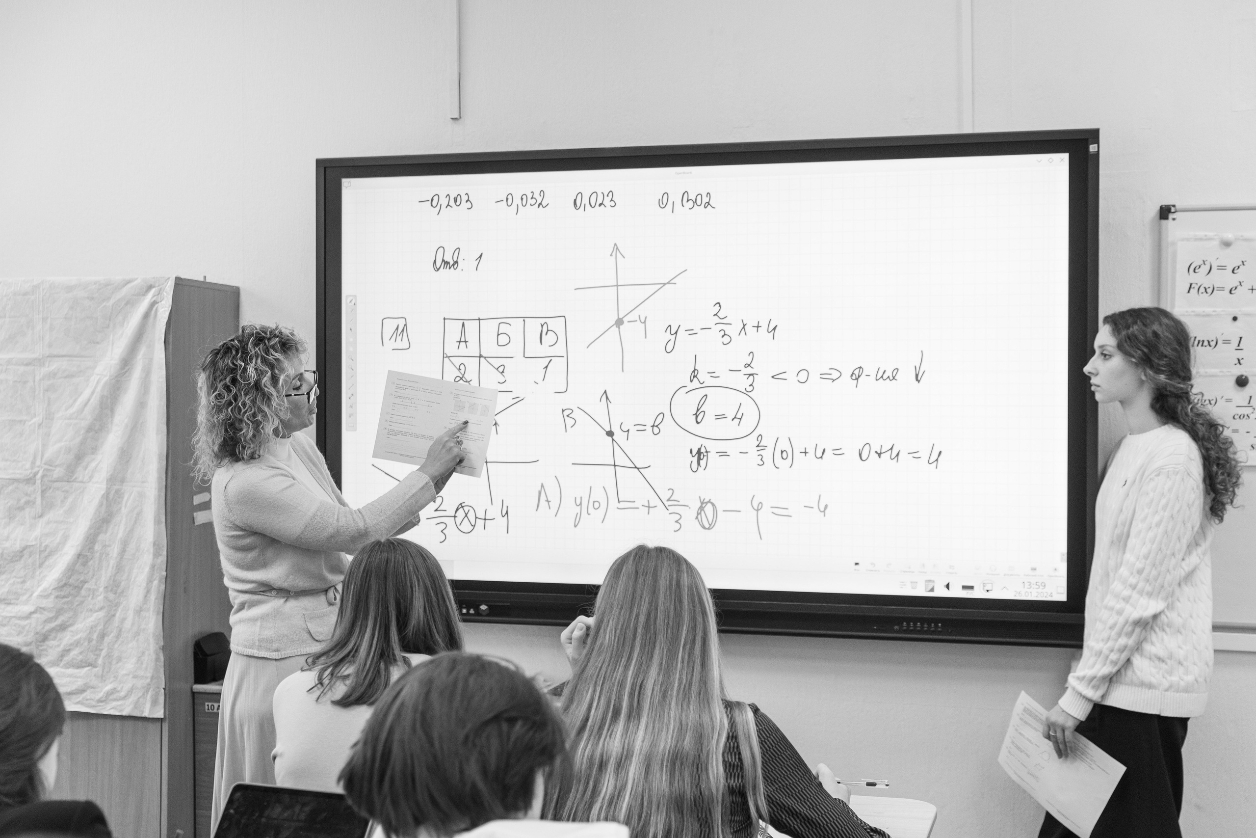 Репортаж с урока. Школьный фотограф в Москве Семенова Ирина