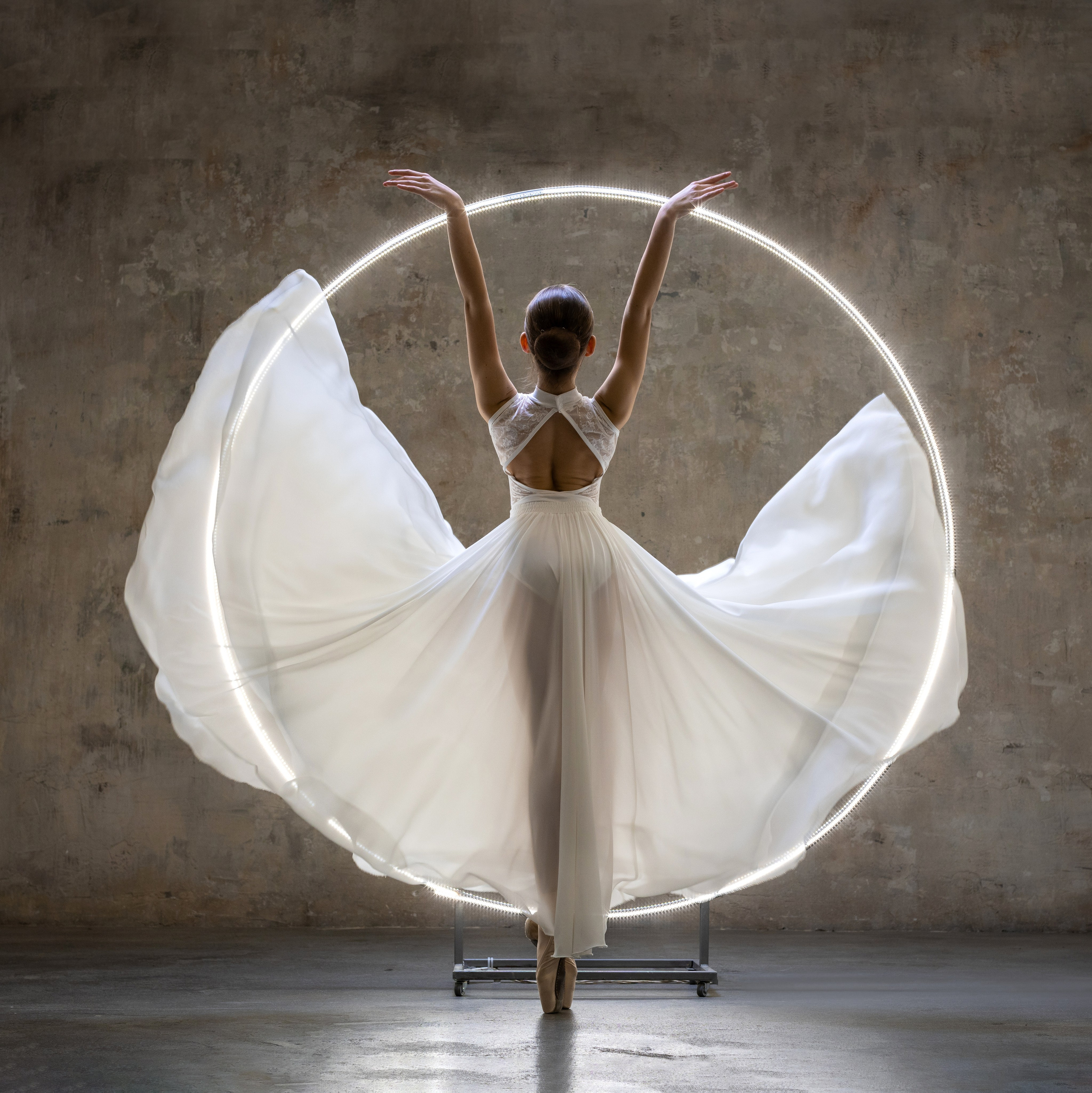 Балетная съёмка на белой циклораме и фонах. Балетный фотограф Алина Ханько — Душа Балета