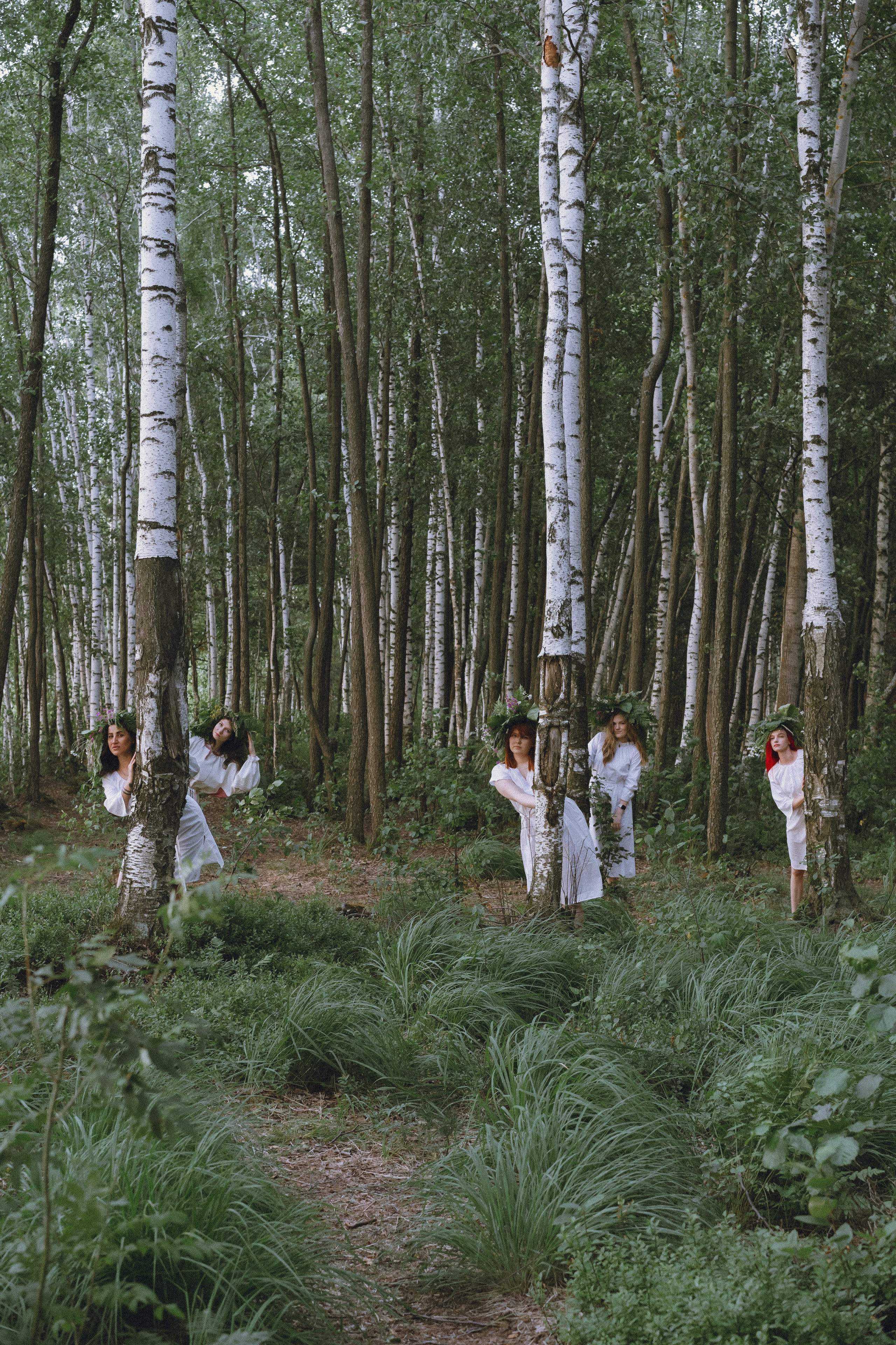Девушки праздновали Купалу. Фотограф Надежда Погребняк | Рязань | Москва