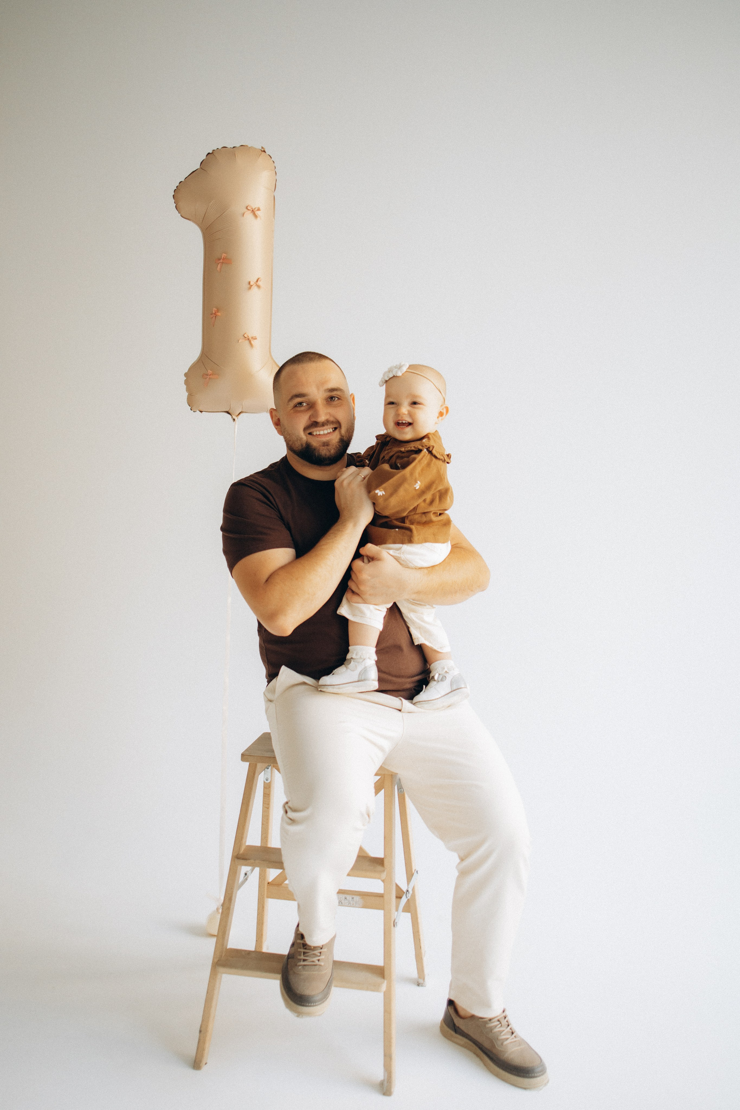 Первый годик Лизы. Семейный фотограф в Москве Анастасия Шалда