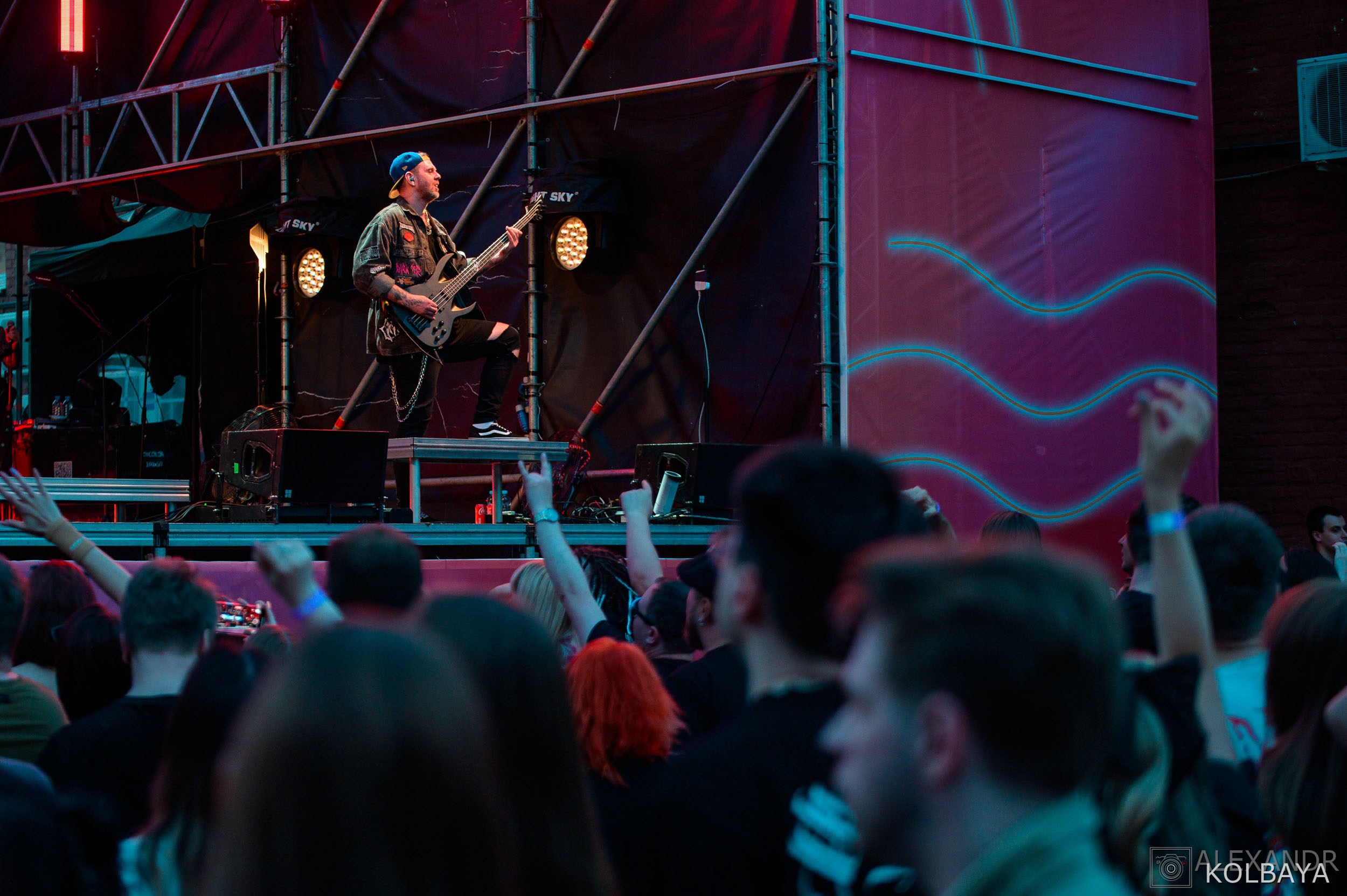 Концерт Stigmata на Red Summer (09.07.2025). Концертный и театральный репортажный фотограф в Москве Александр Колбая