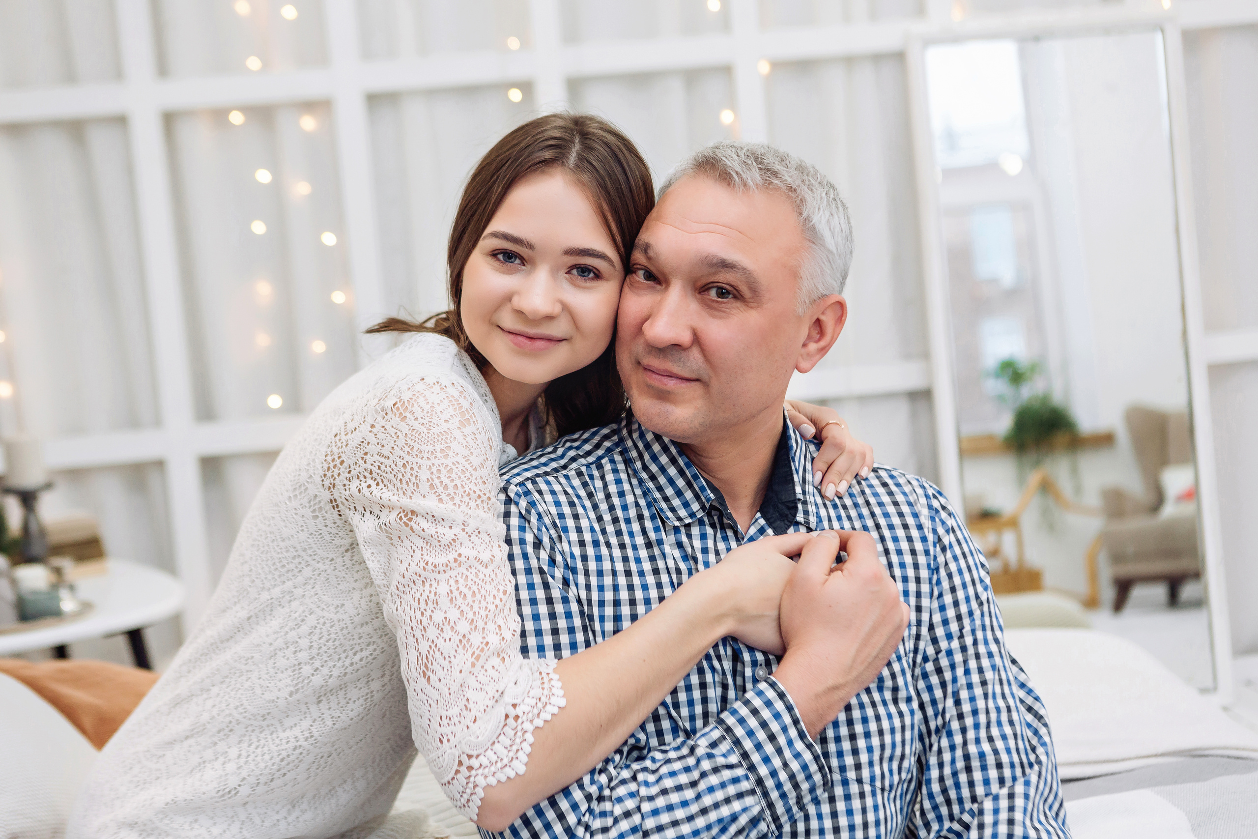 Милая семейная съемка в студии. Фотограф Виктория Темирова Екатеринбург