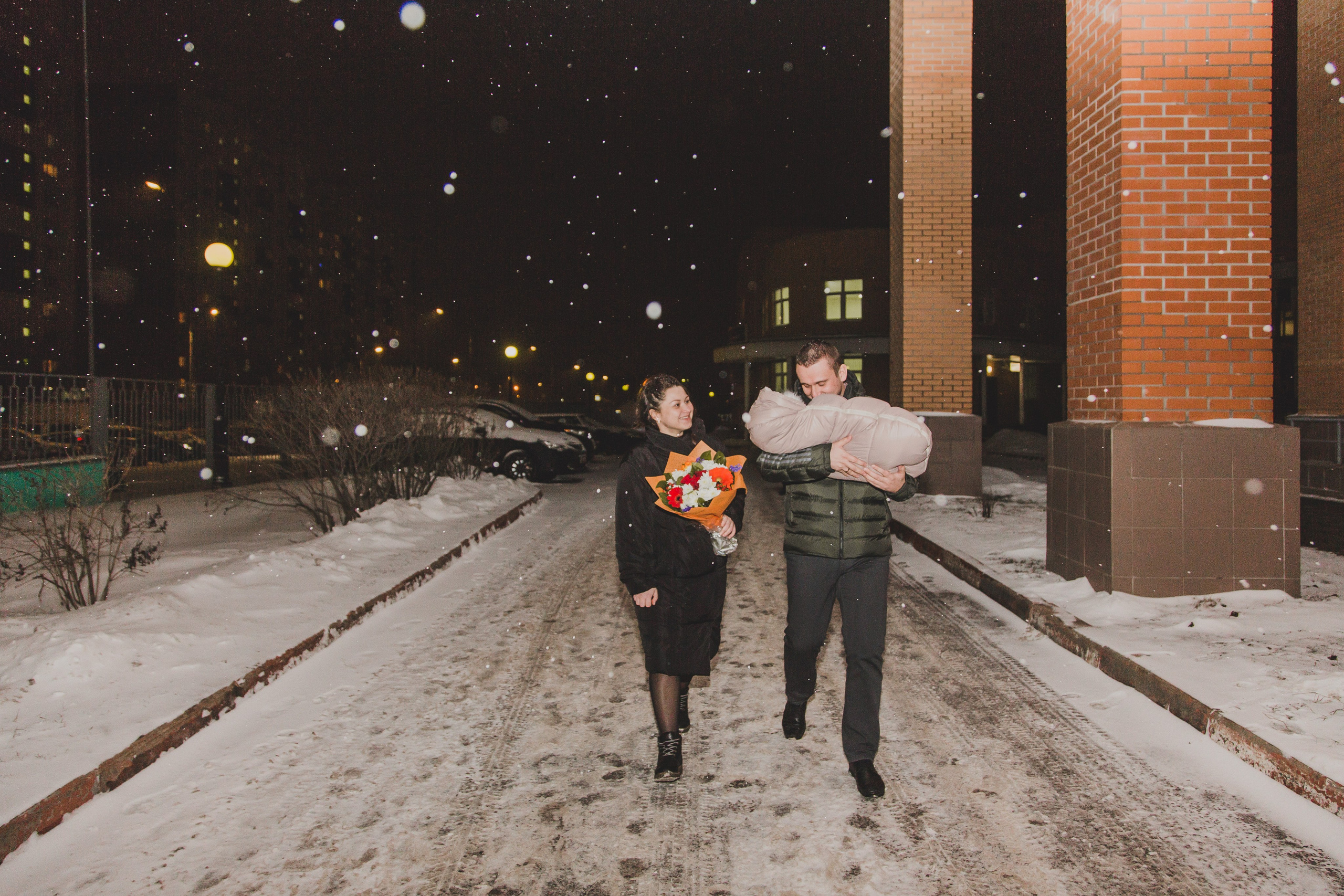 Выписка 28 января. Свадебный фотограф Александр Абрамов Москва / Зеленоград