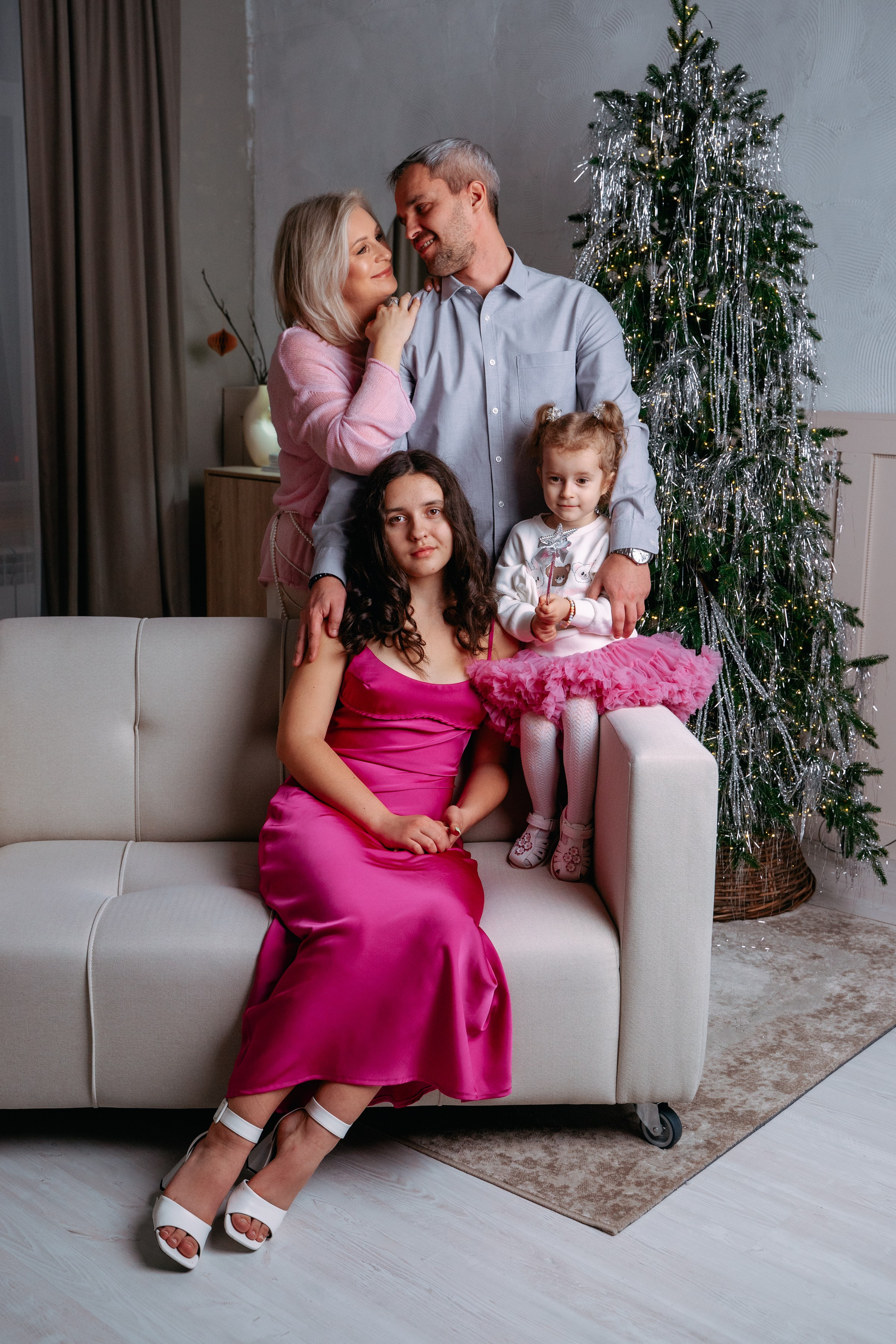 Новый год с семьёй. Фотограф в Казани Алсу Багабиева