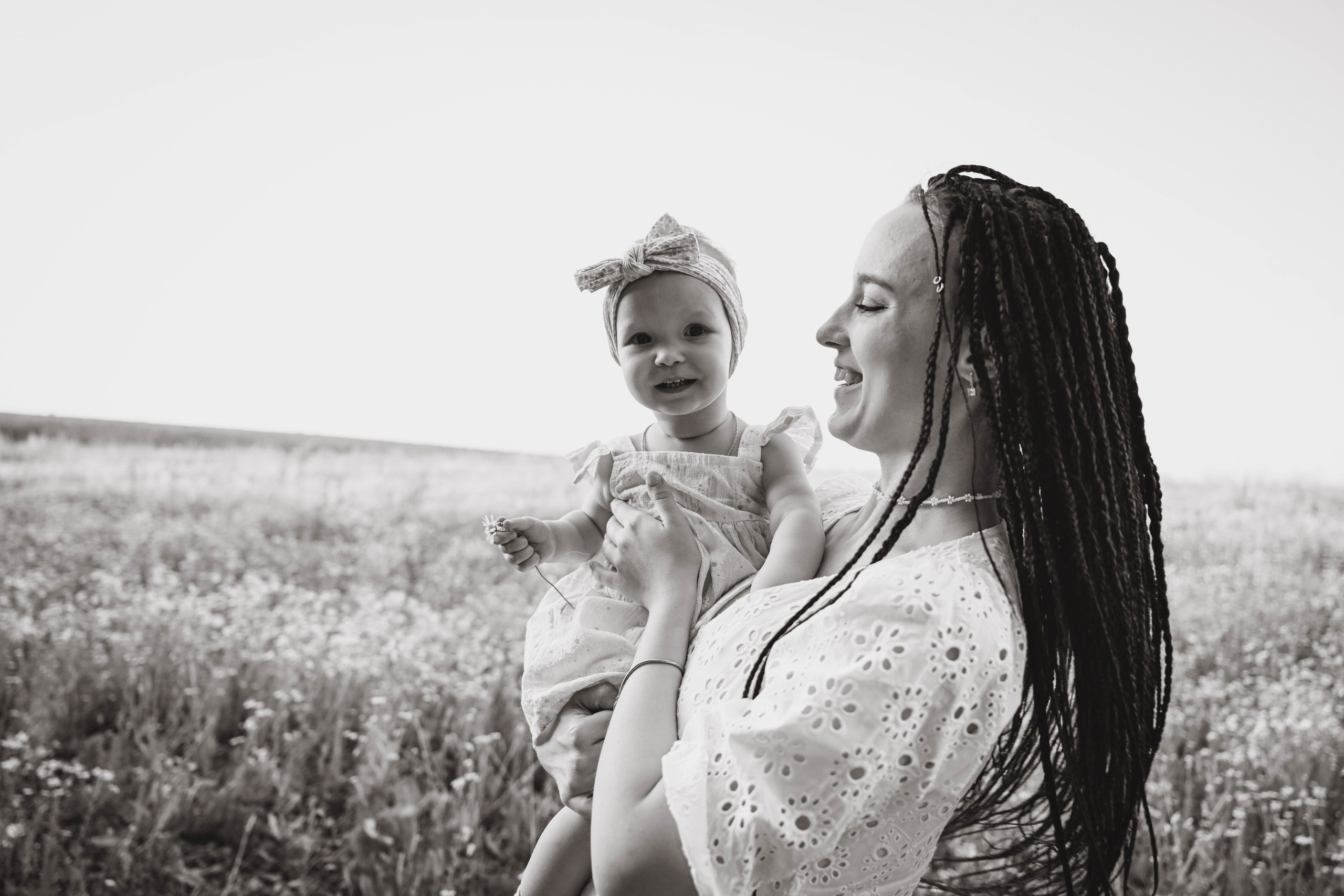 Ромашковое поле. Семейный фотограф в Москве Люберцах Ирина Вронская