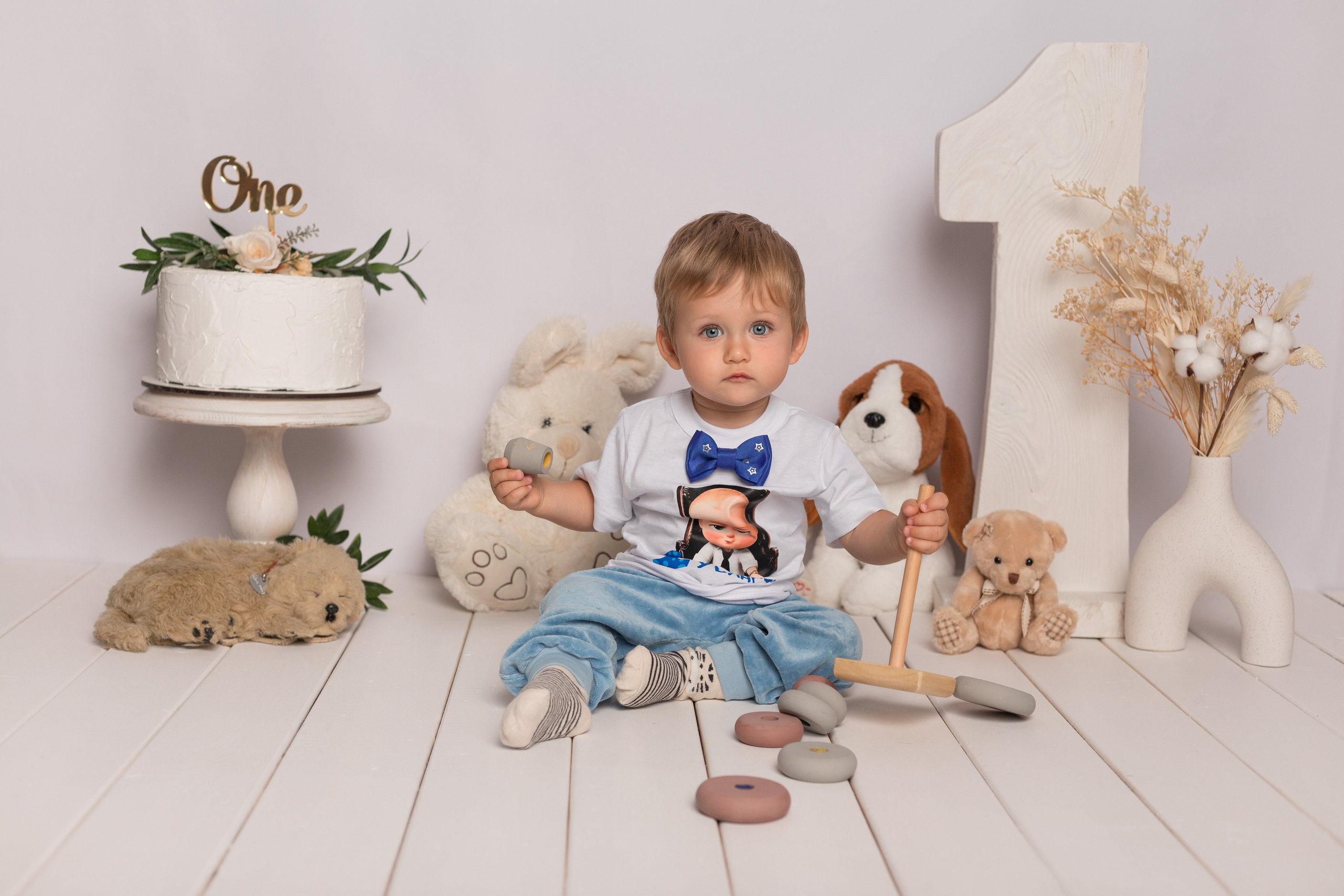 Фотосессия годовалых детей. Фотограф новорожденных в Омске Анастасия Моисеева
