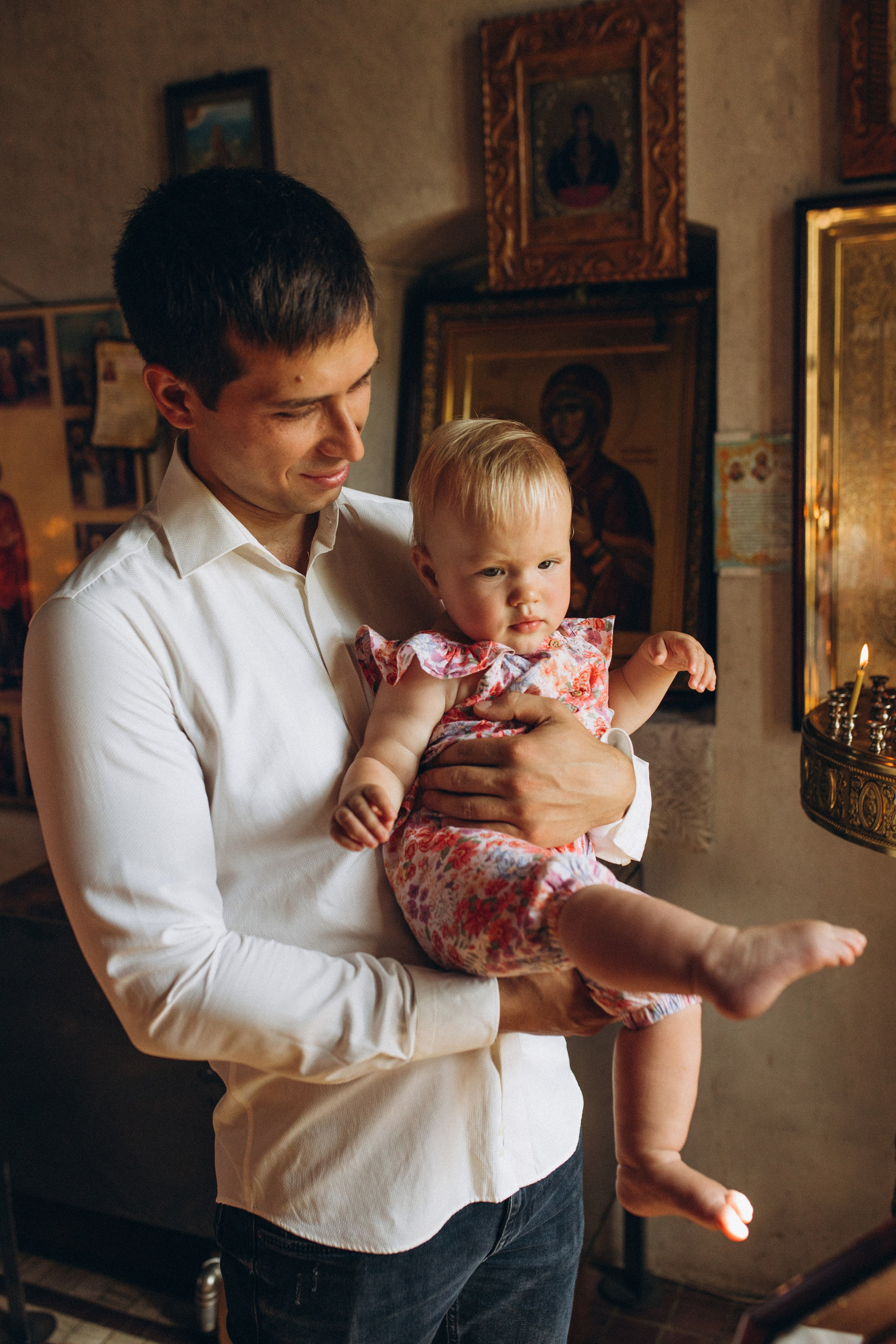 Крещение Марии. Семейный фотограф в Обнинске