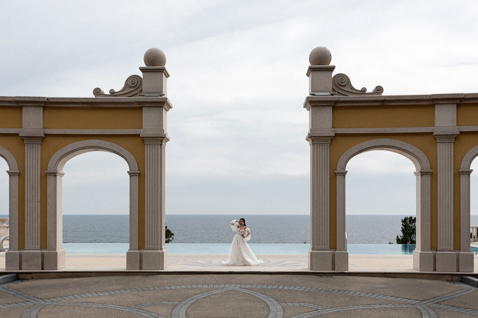 Свадьба на вилле Нимфея в отеле Крымский Бриз в Крыму. Свадебный фотограф, фотосъемка в Крыму, Севастополе, Симферополе, Ялте